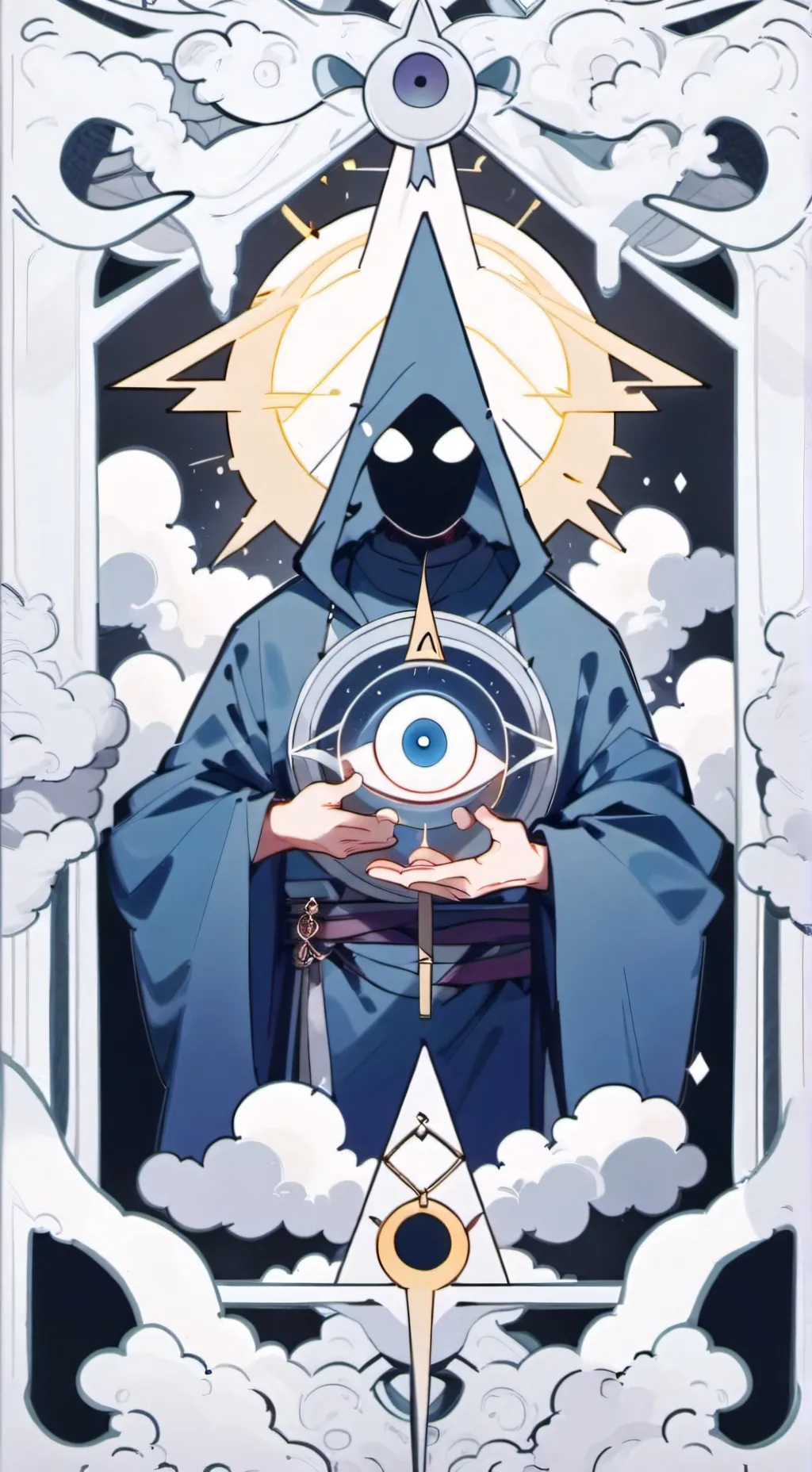 ai character: ALL SEE background