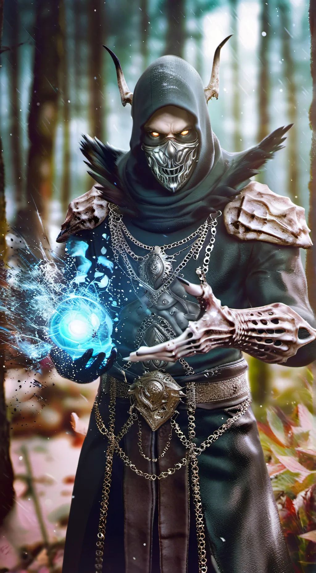 ai character: Mini Gamer YouTube background