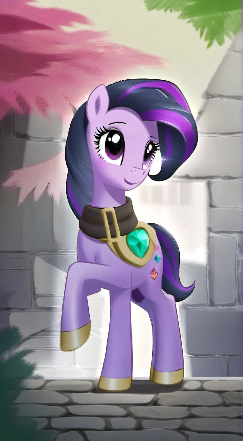 ai character: Starlight Glimmer  background