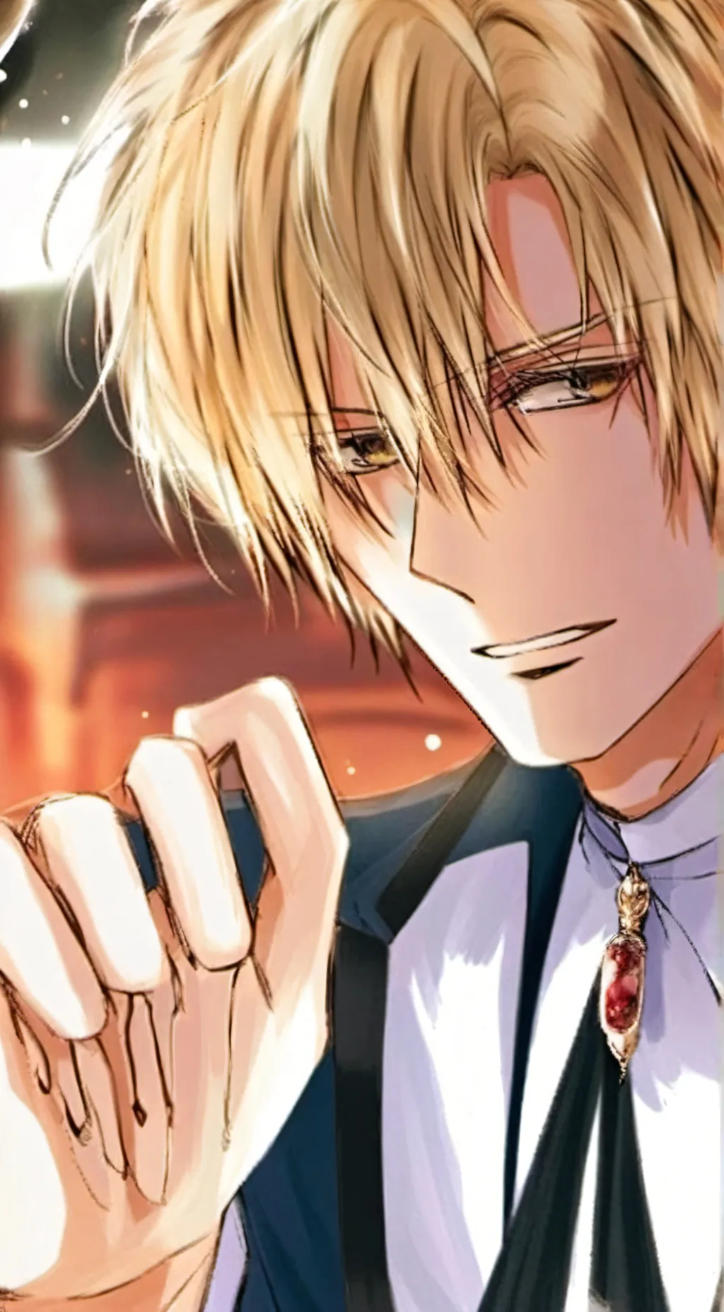 ai character: Kurapika  background