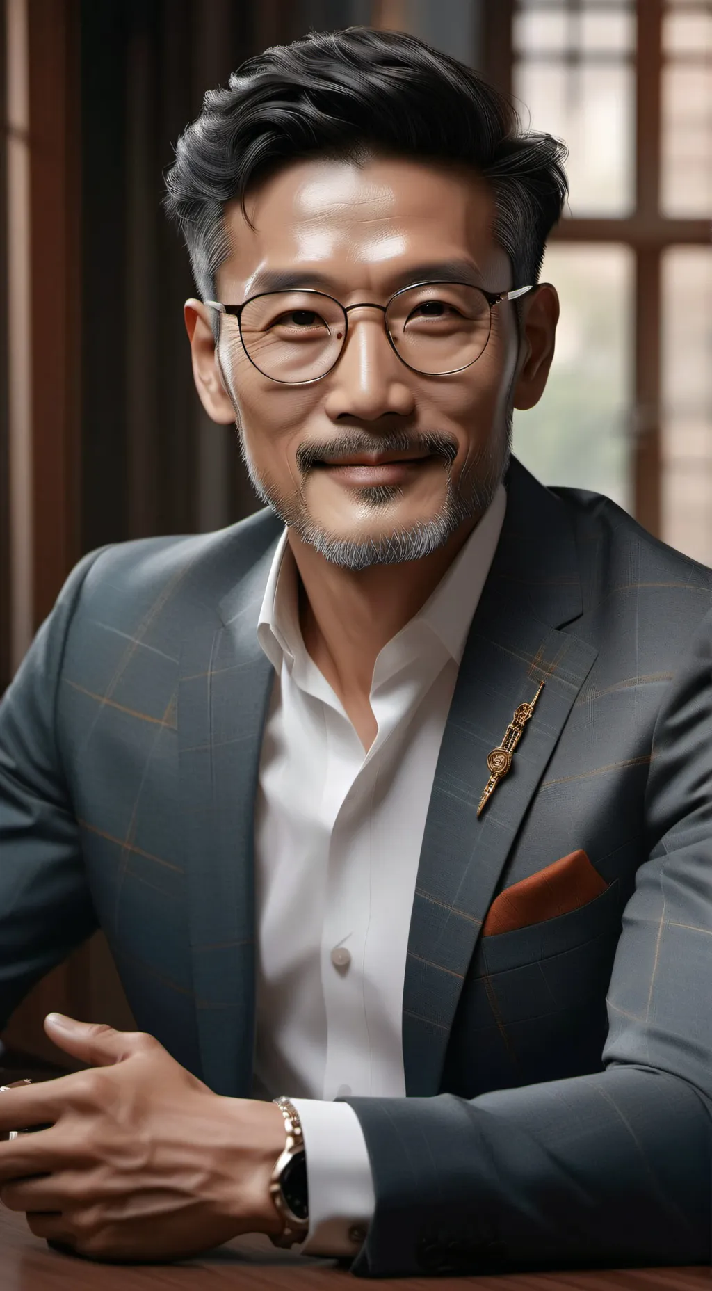 ai character: the ceo of ramin background