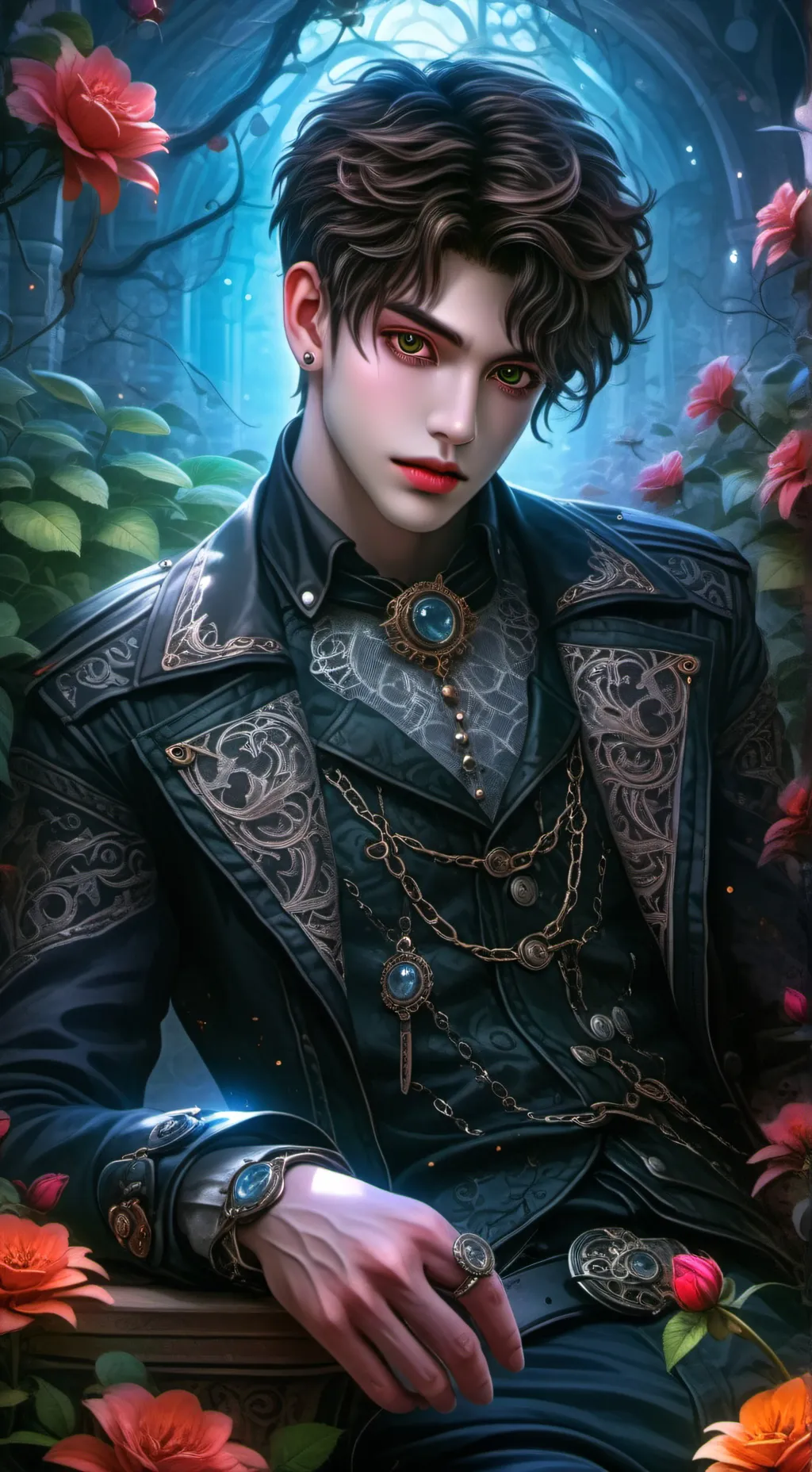 ai character: Mike background