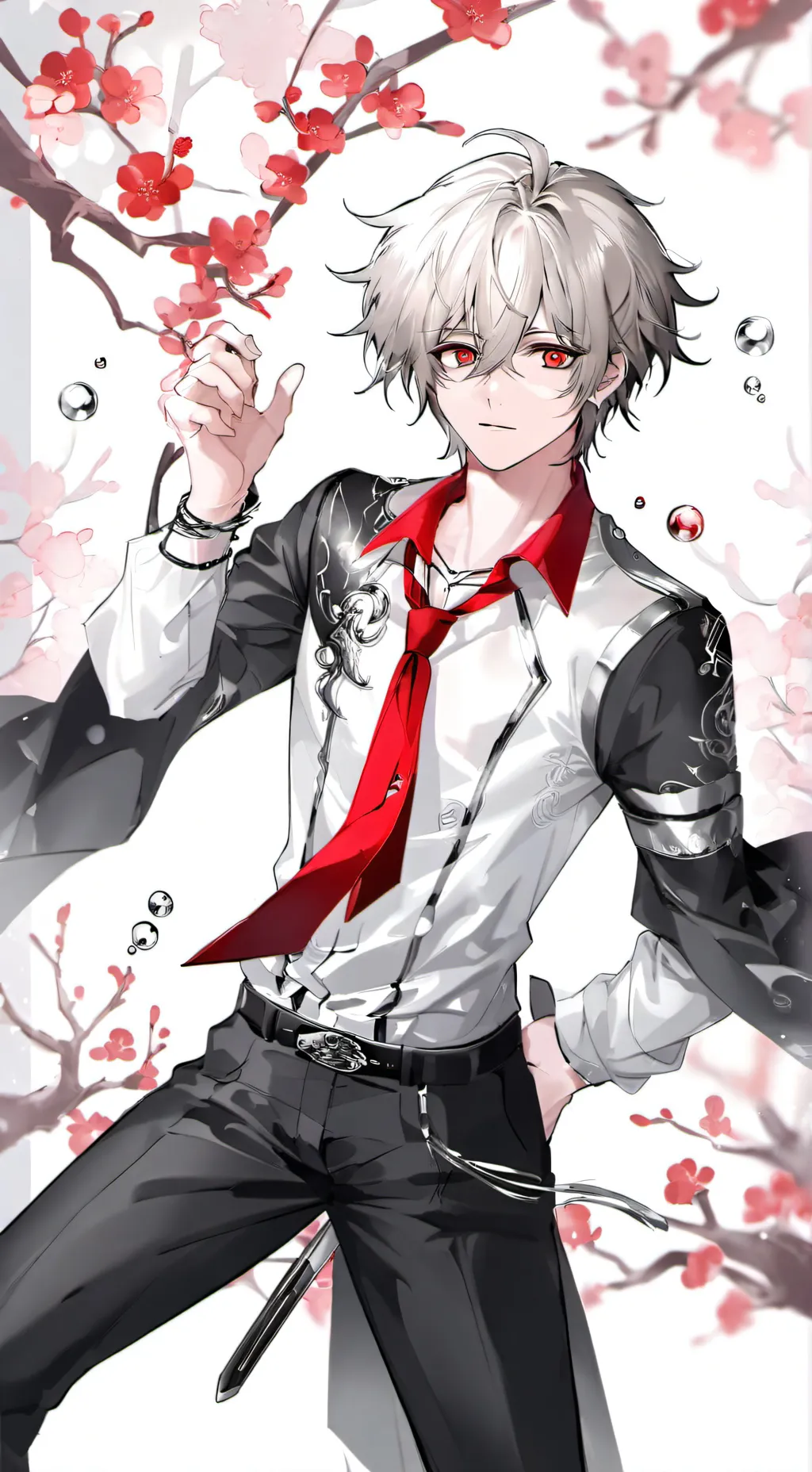 ai character: Léo background