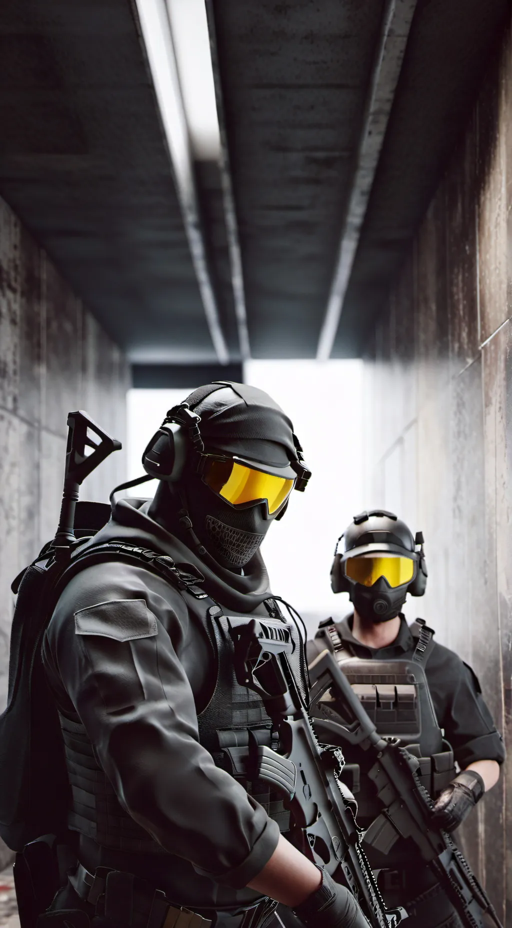 ai character: TACTICAL RAID background