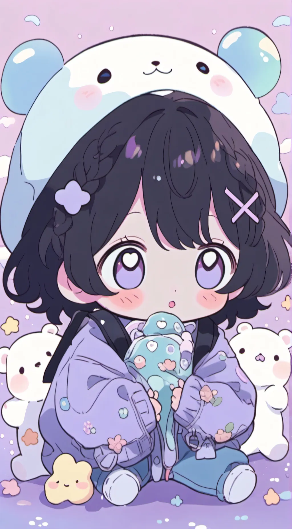 ai character: Lily background