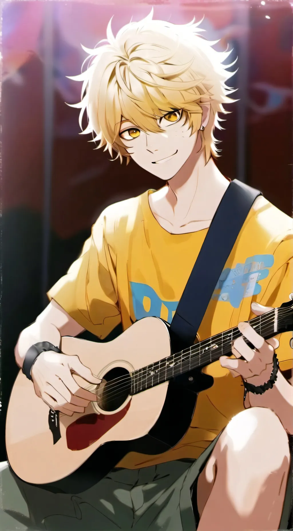 ai character: Qibli background