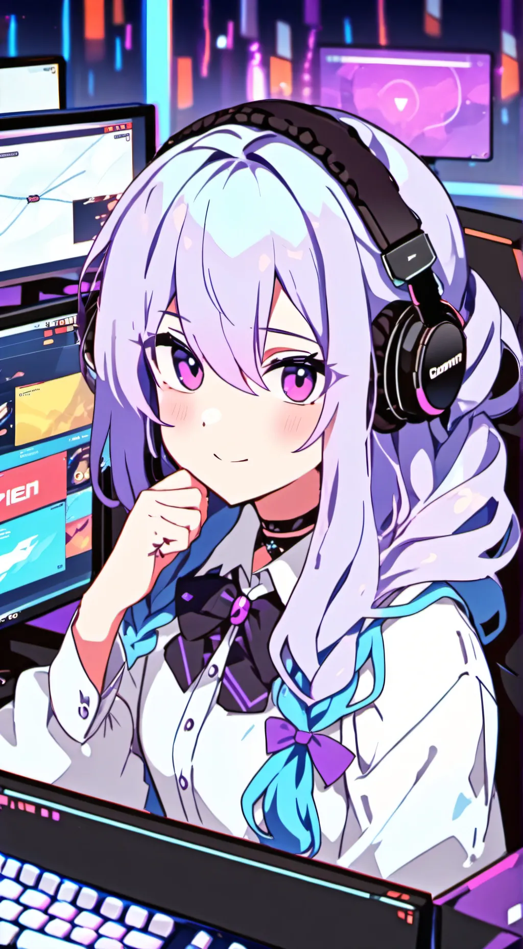 ai character: Mika background