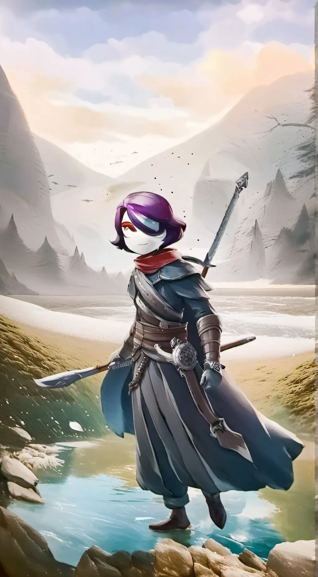 ai character: Murder drones background