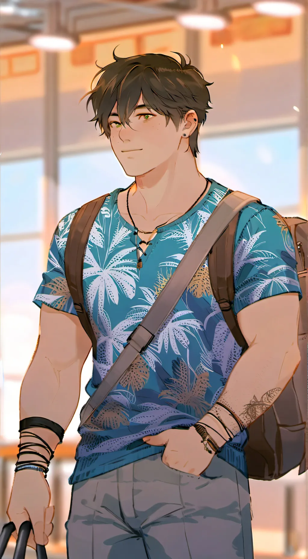 ai character: Reed background