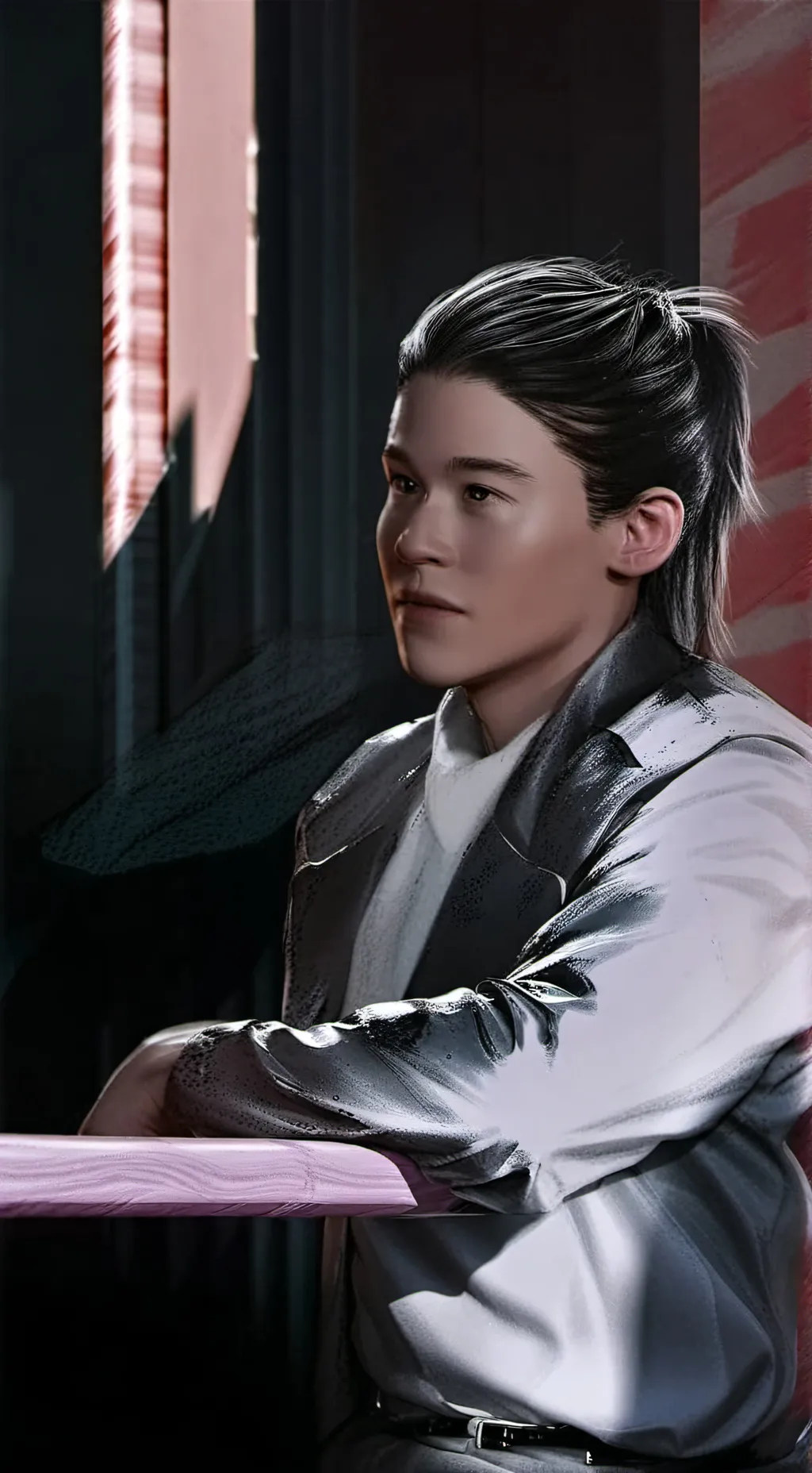 ai character: Your gf background