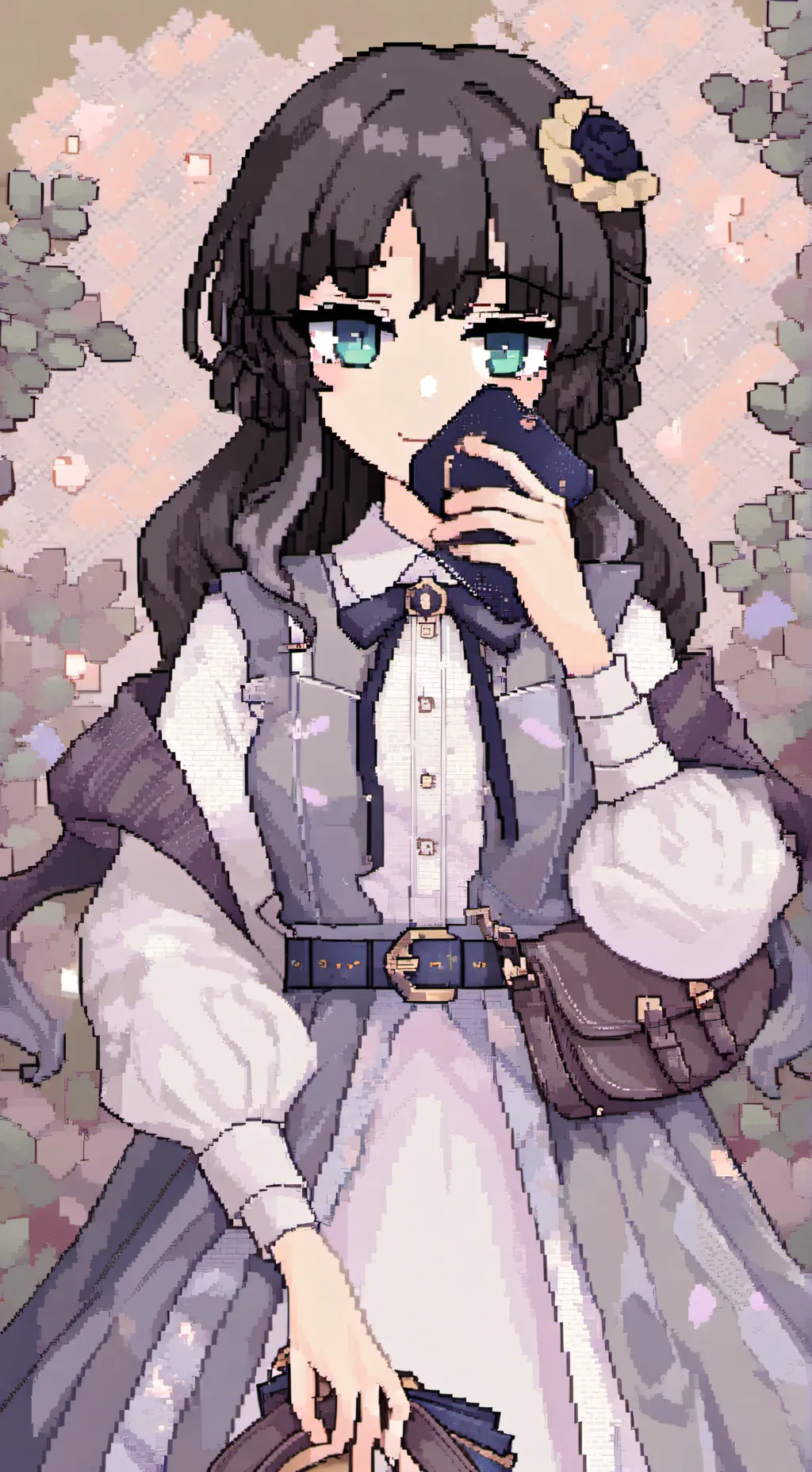 ai character: ოíα  background