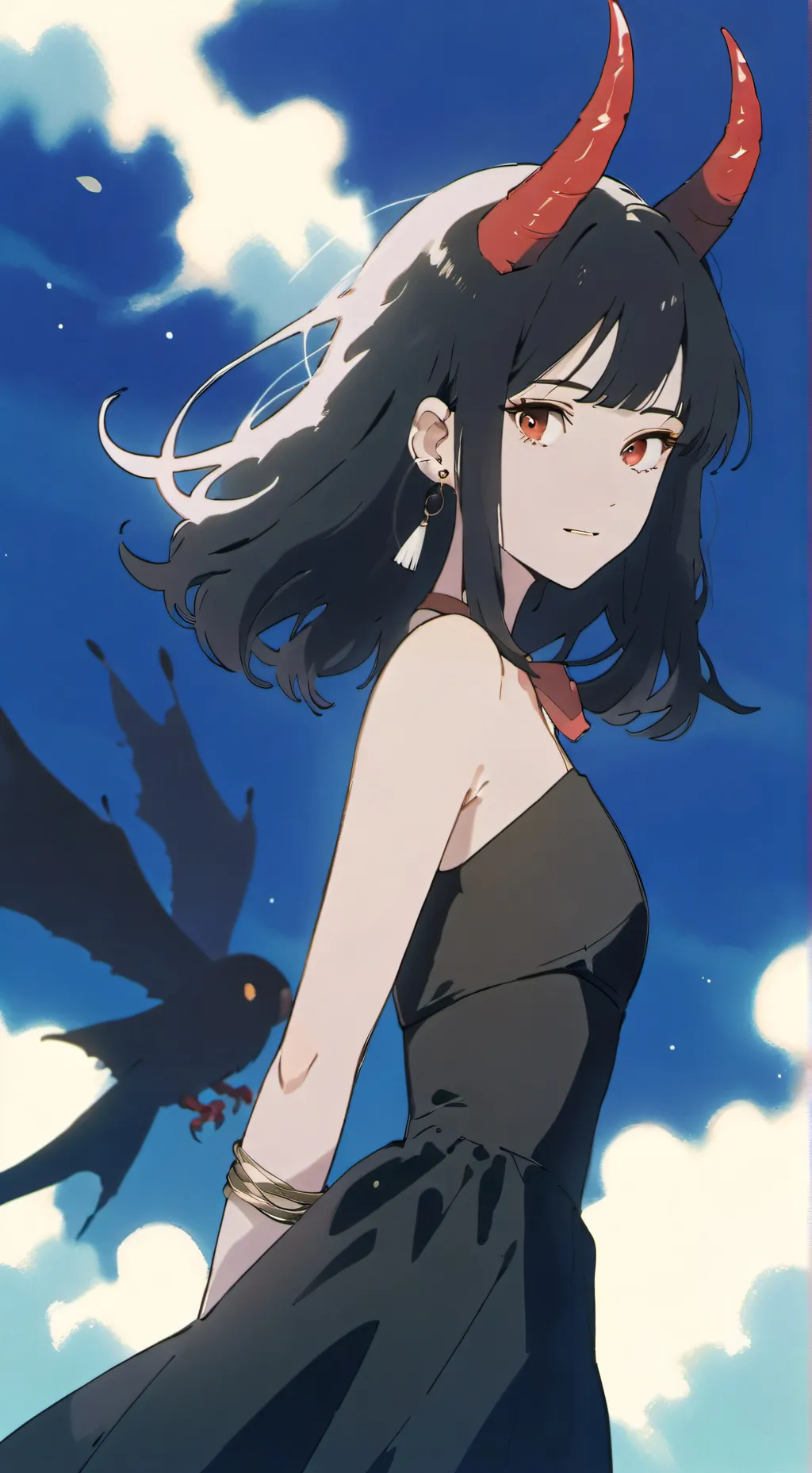 ai character: Death background