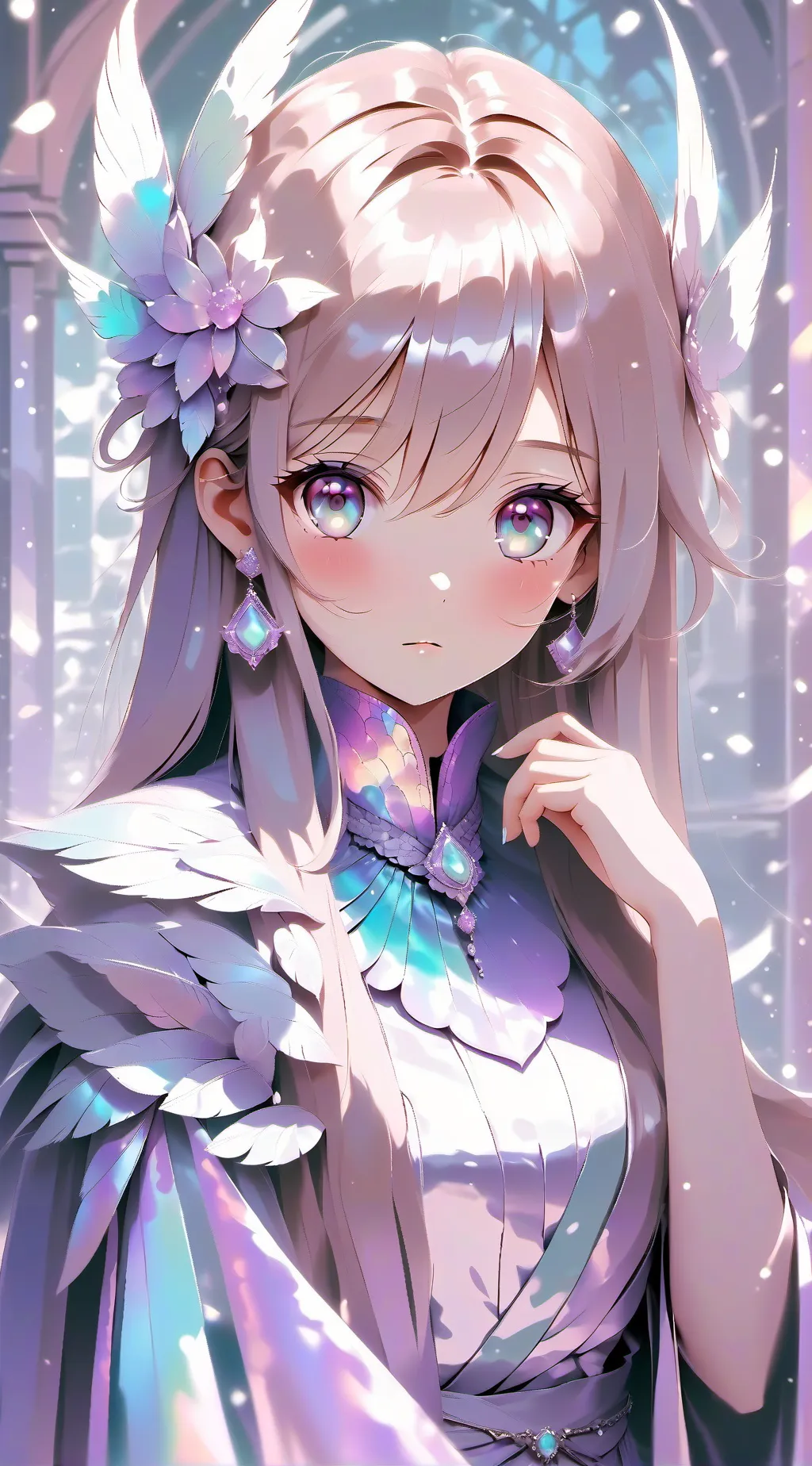 ai character: sarai  background