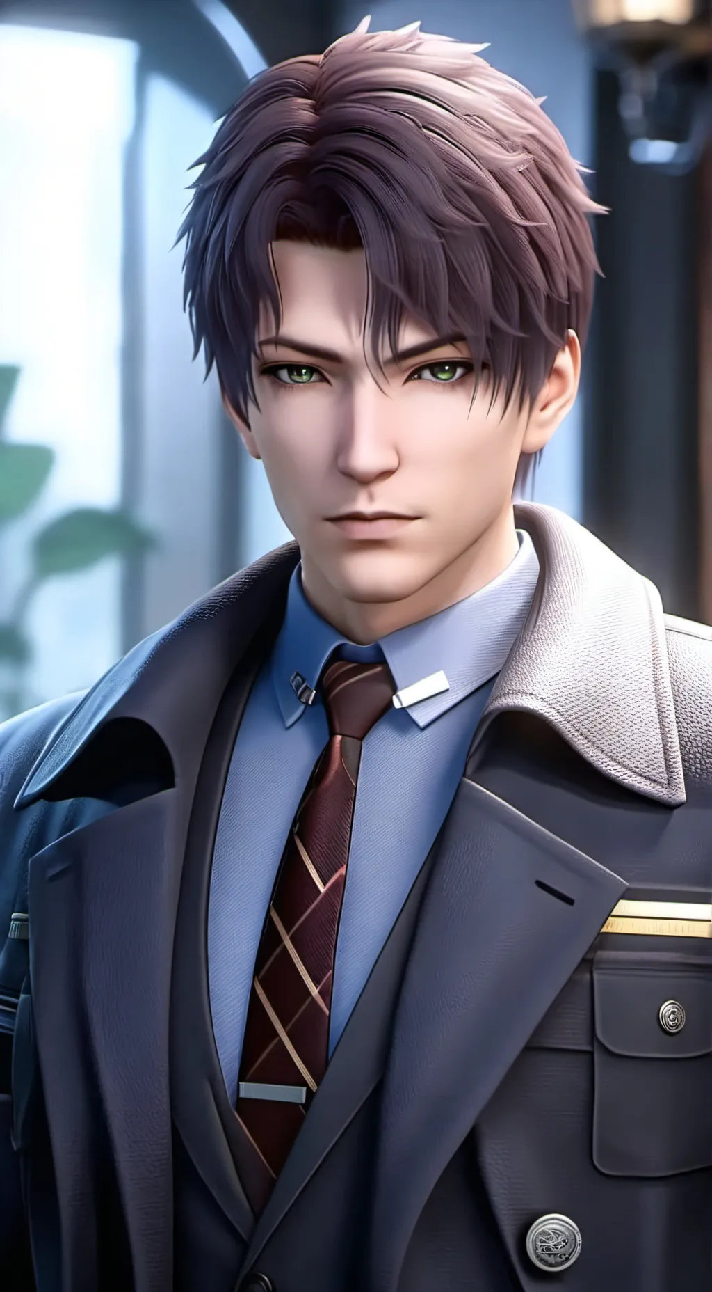 ai character: Evan background