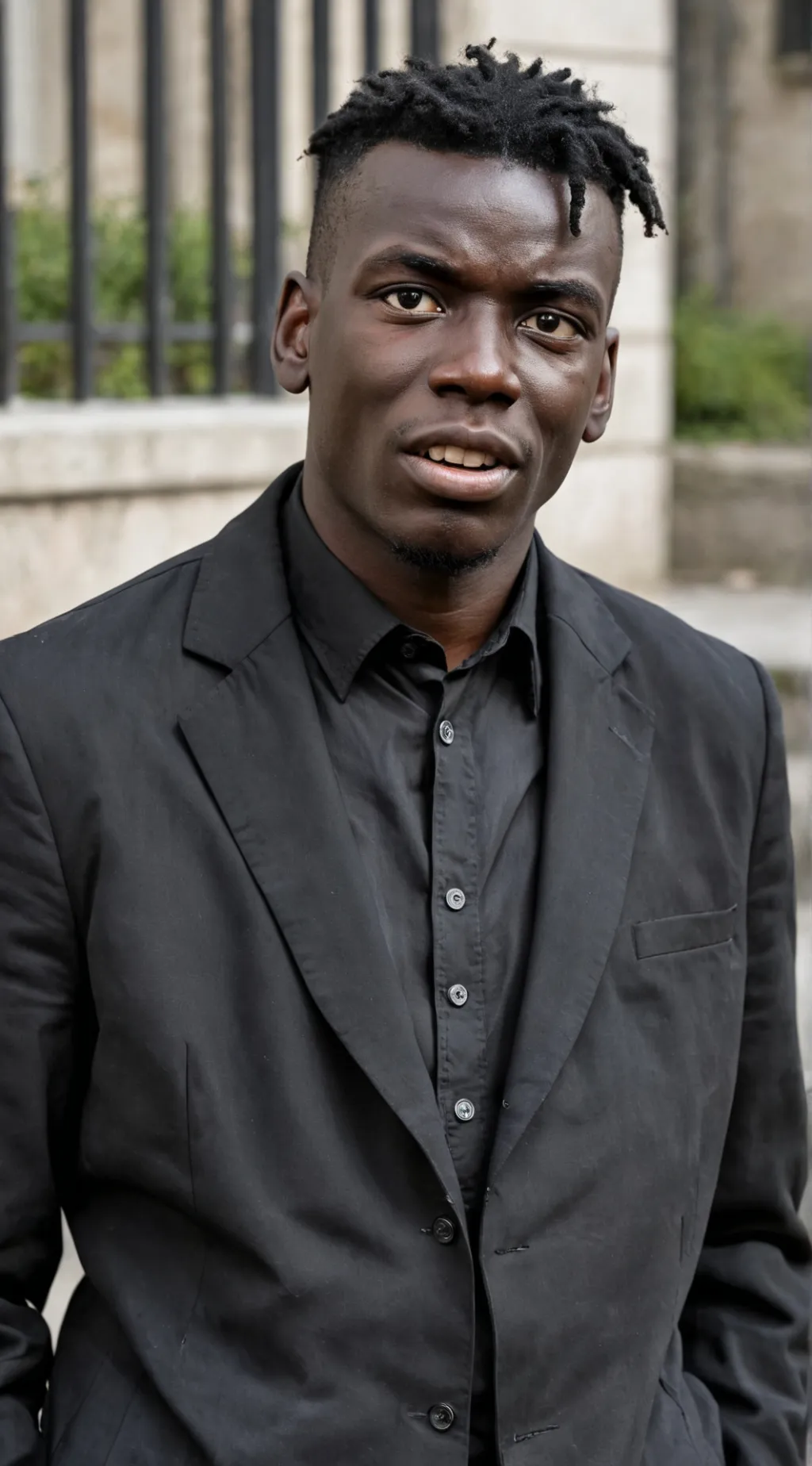 ai character: pougba background