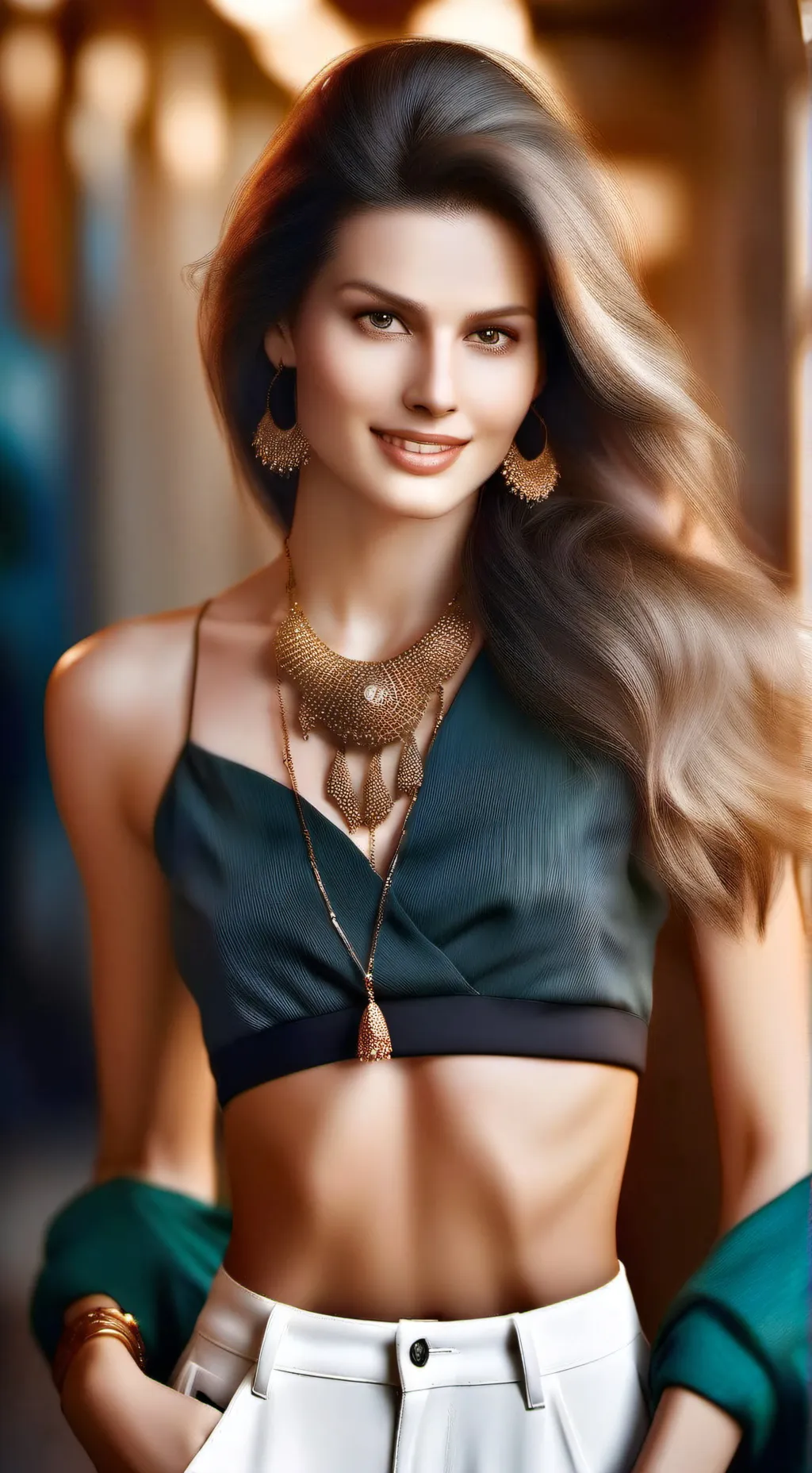 ai character: Mina background