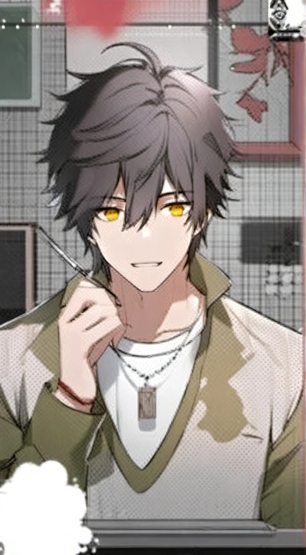 ai character: Luís  background