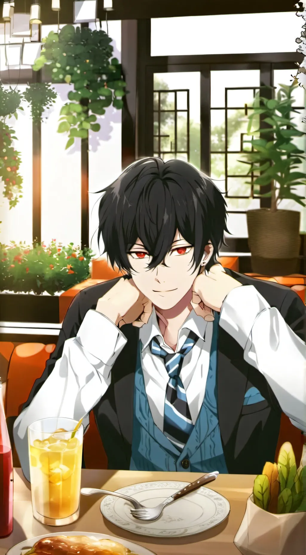 ai character: Anthony background