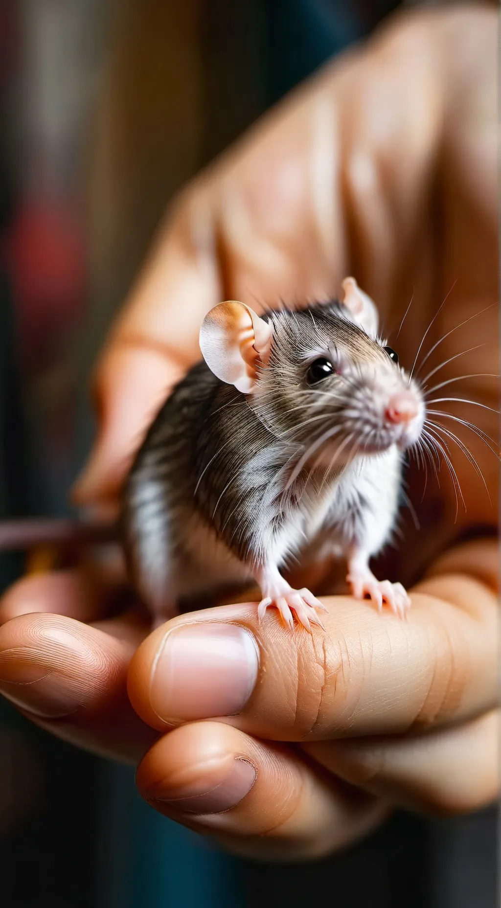 ai character: Mouse background