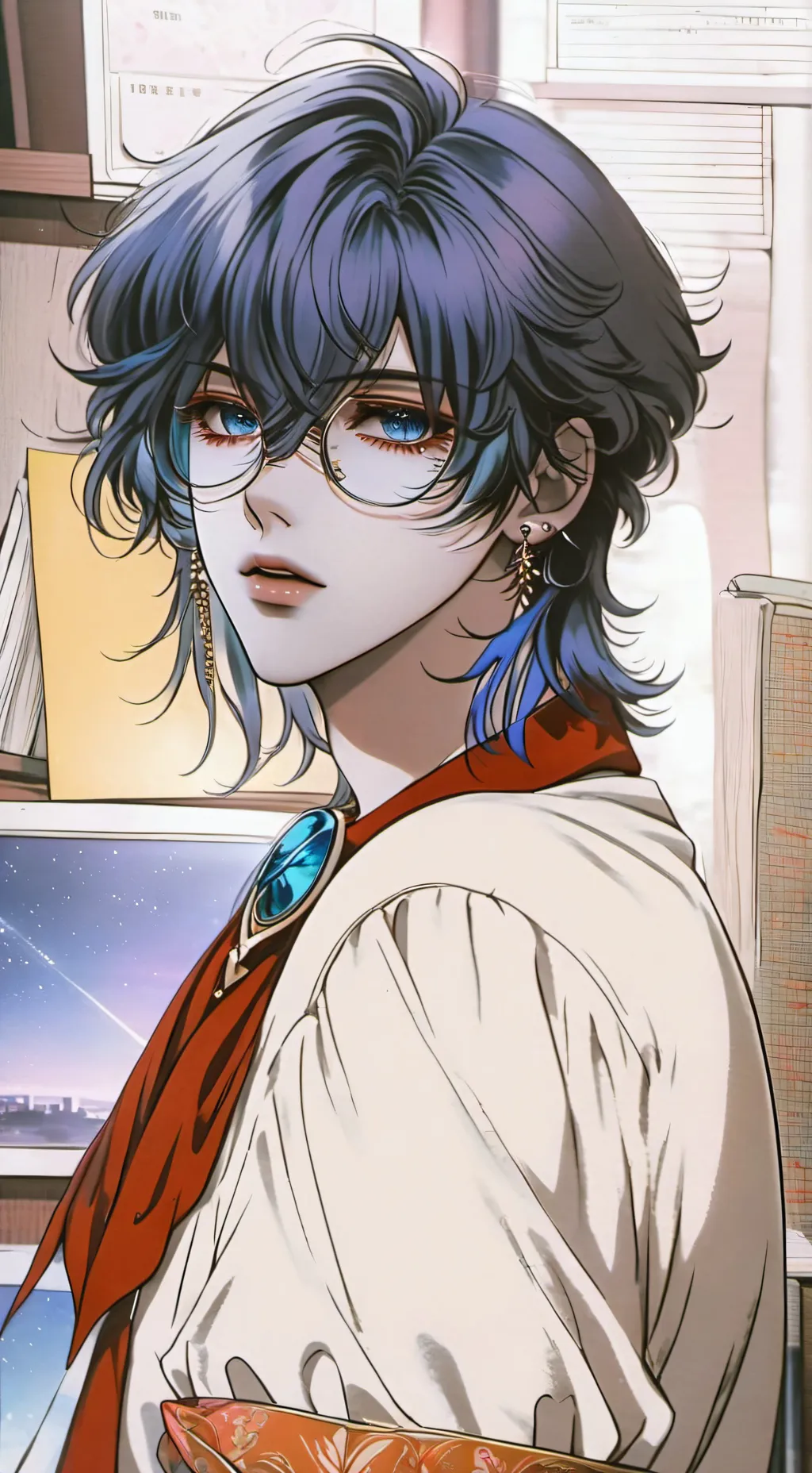 ai character: Kai background