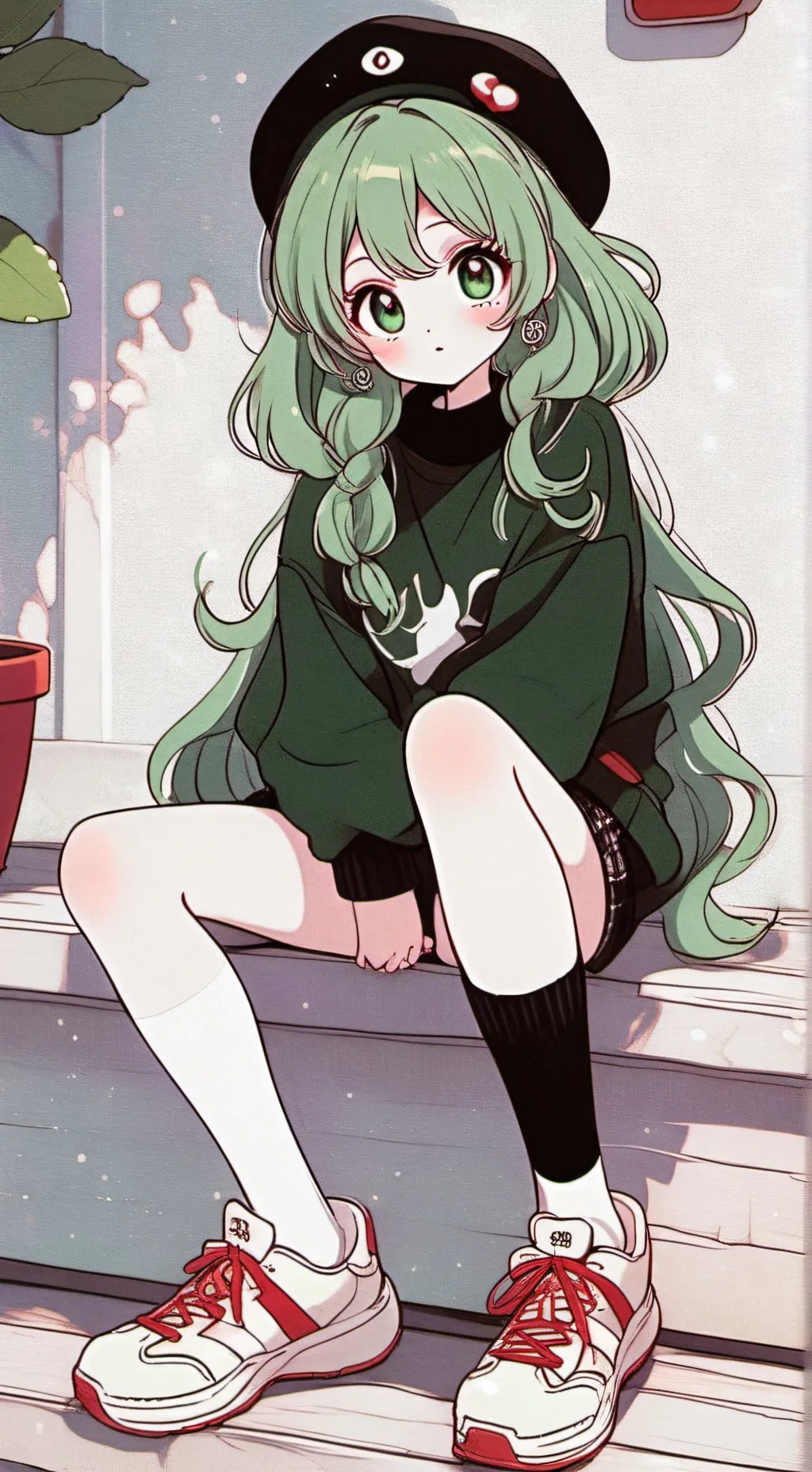 ai character: Deku/ Serenity background