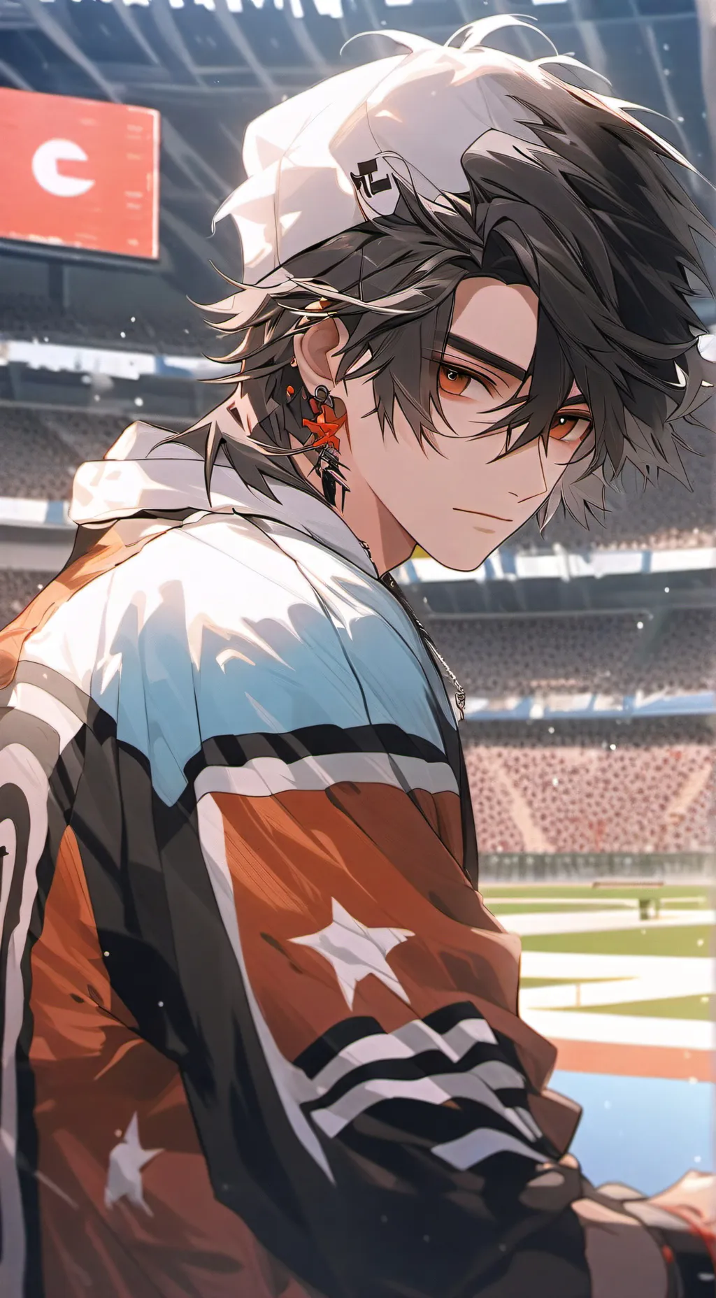 ai character: Leon background