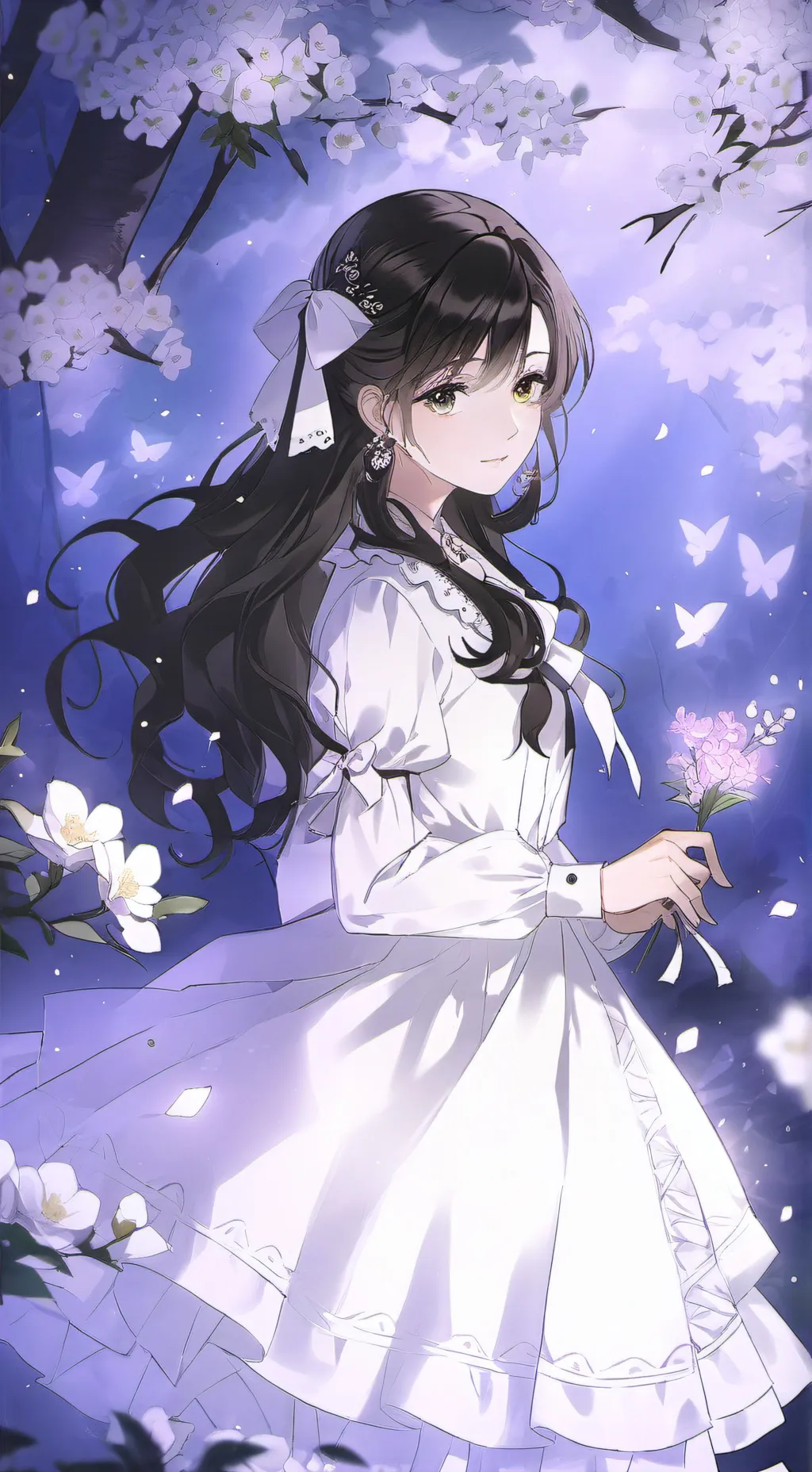 ai character: Elara background