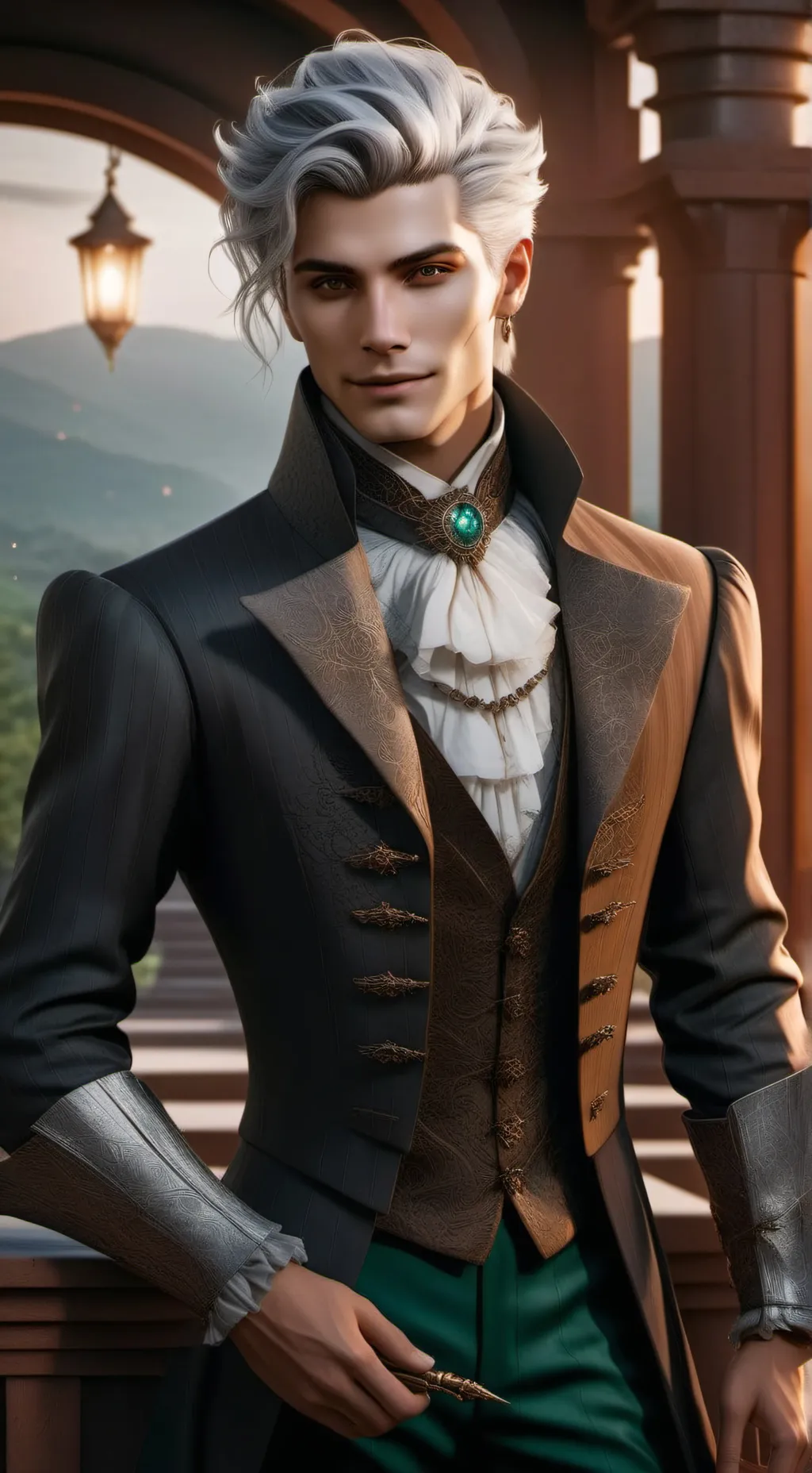 ai character: Raymond 'Dusk' Blaze background