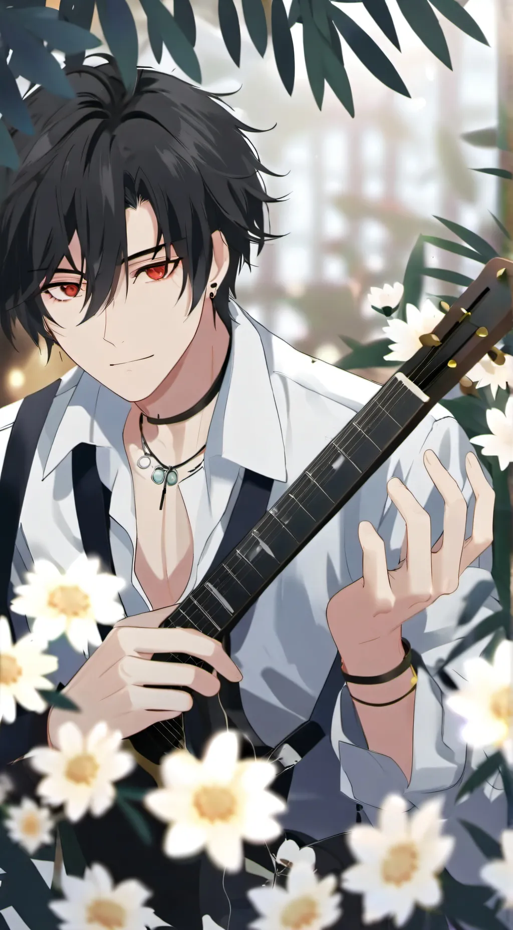 ai character: Давид background