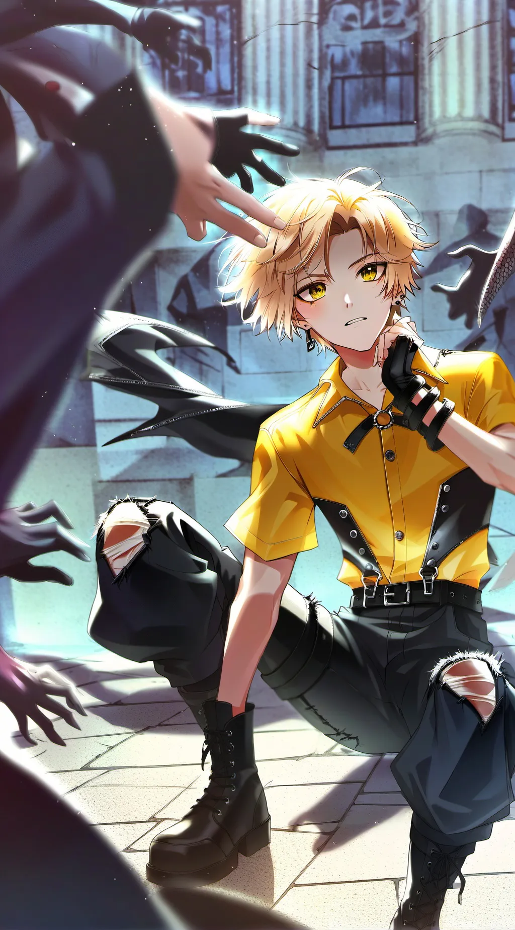 ai character:  Bill c!ph3r background