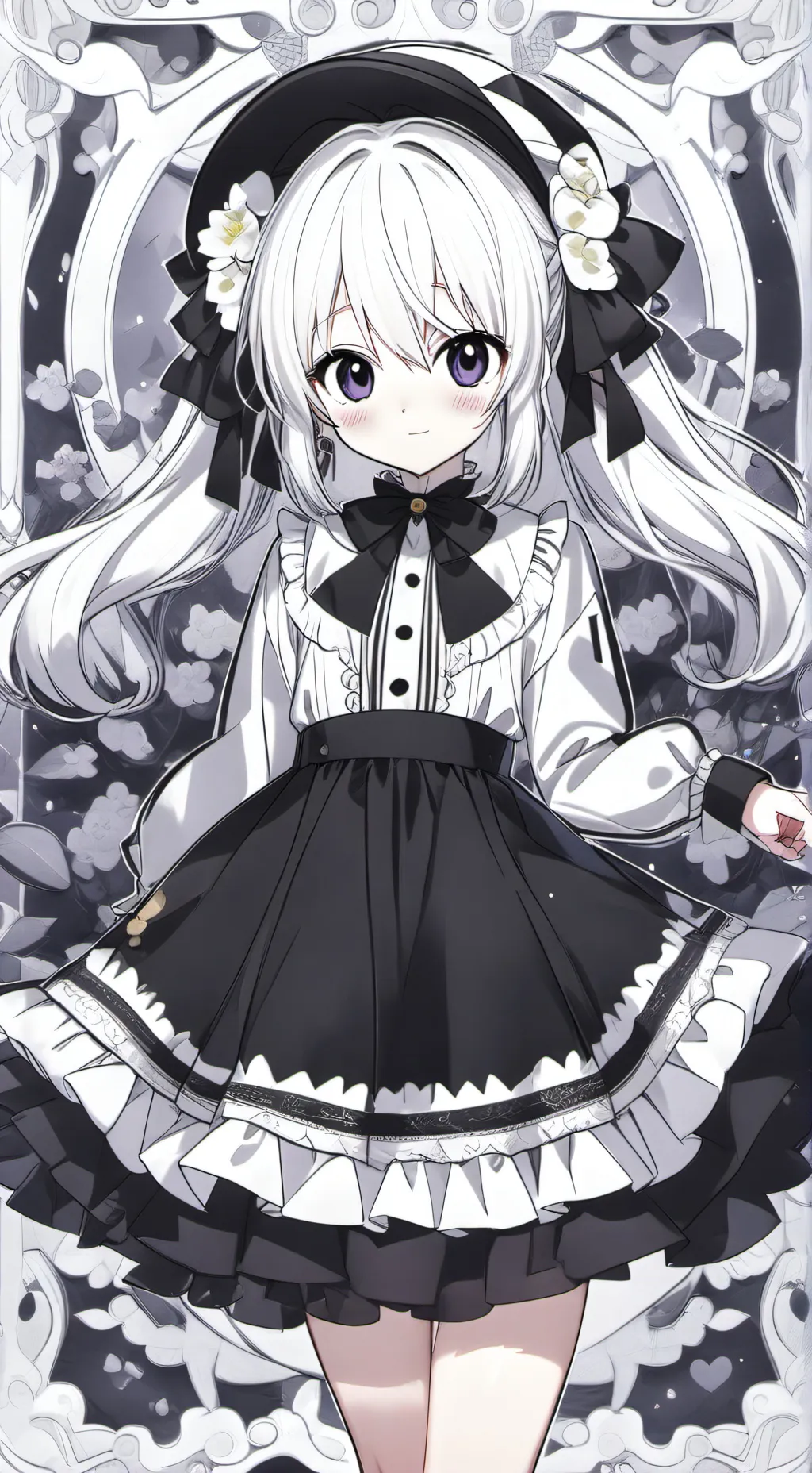 ai character: Нагэ background