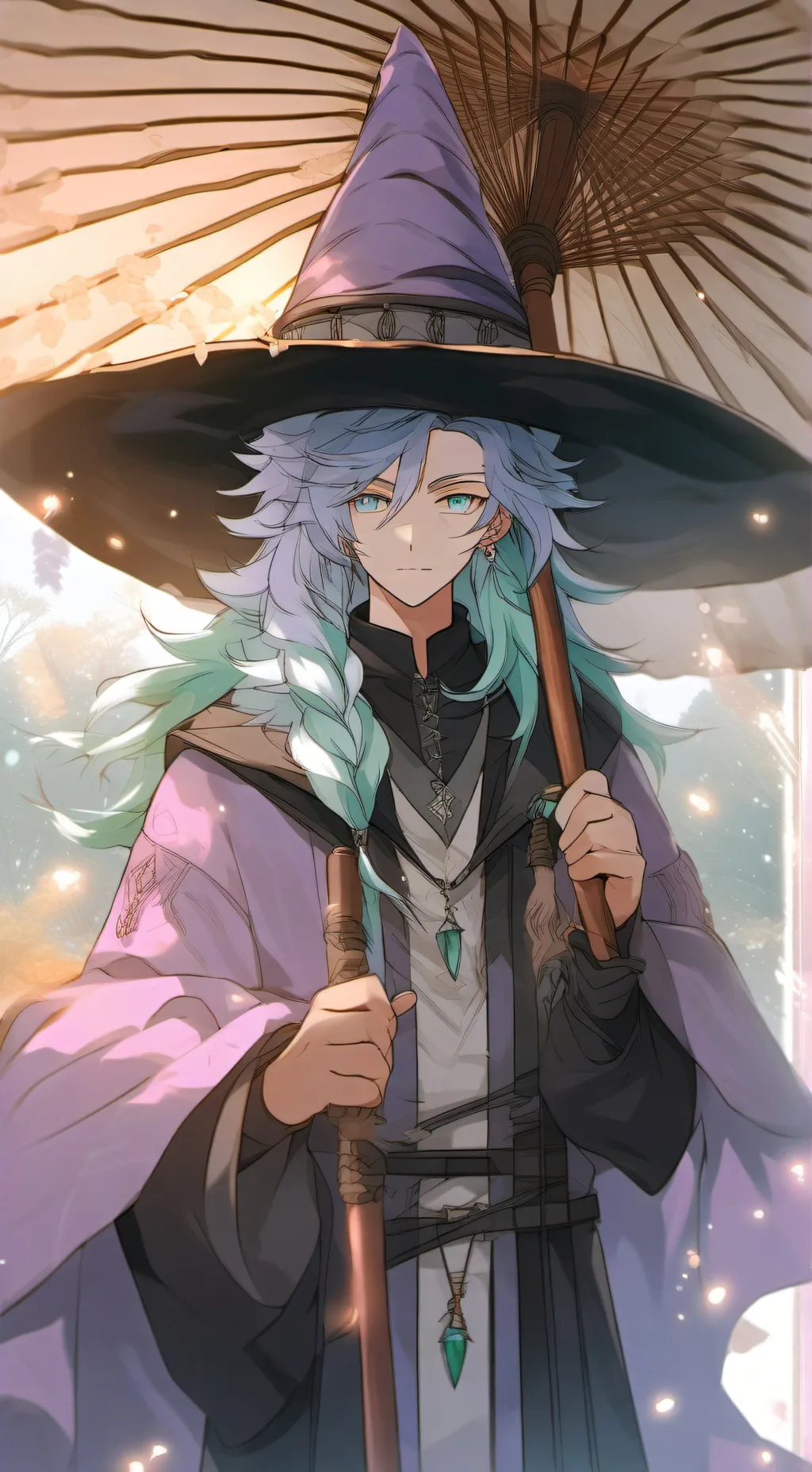 ai character: Weaver background