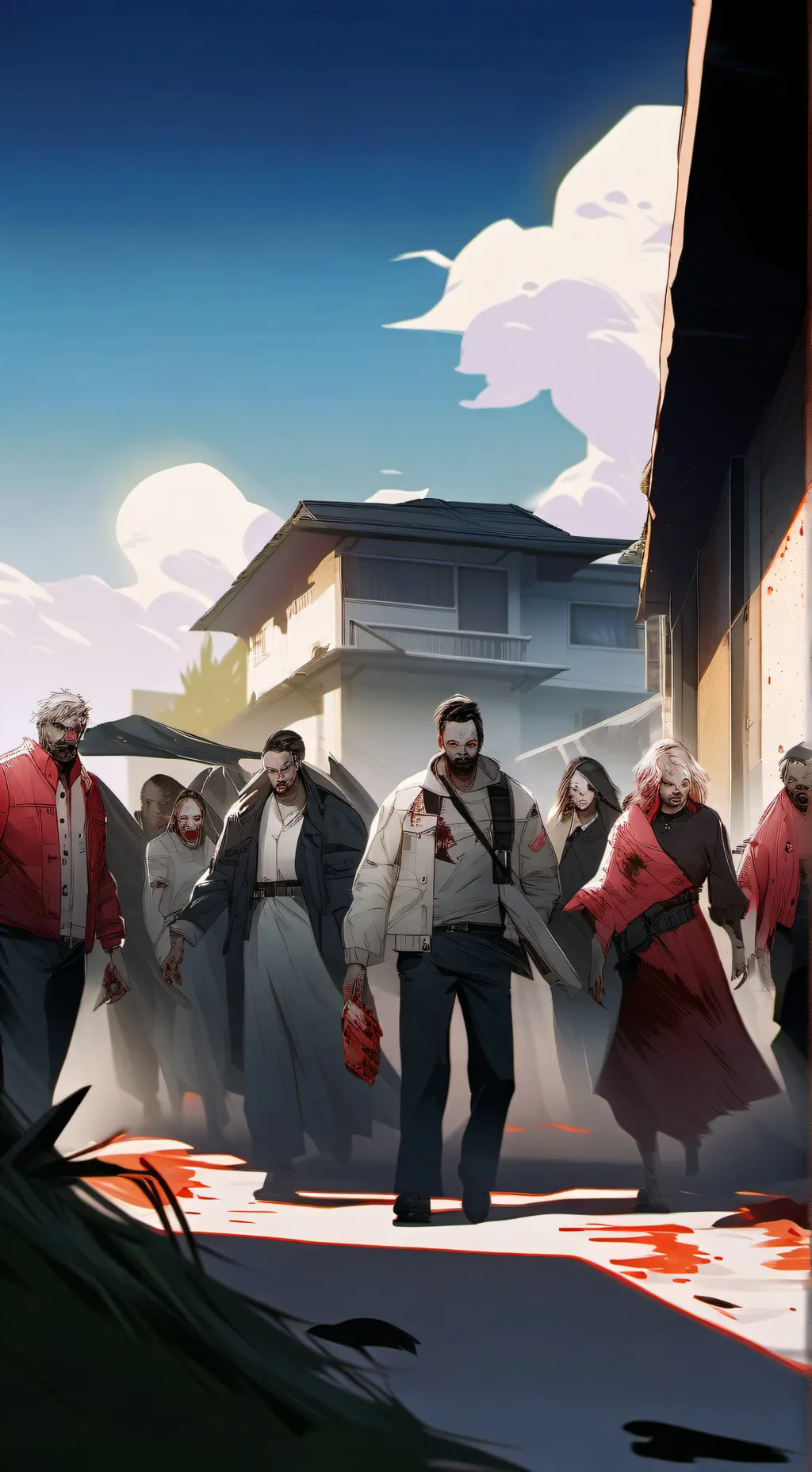 ai character: Zombie Apocalypse background