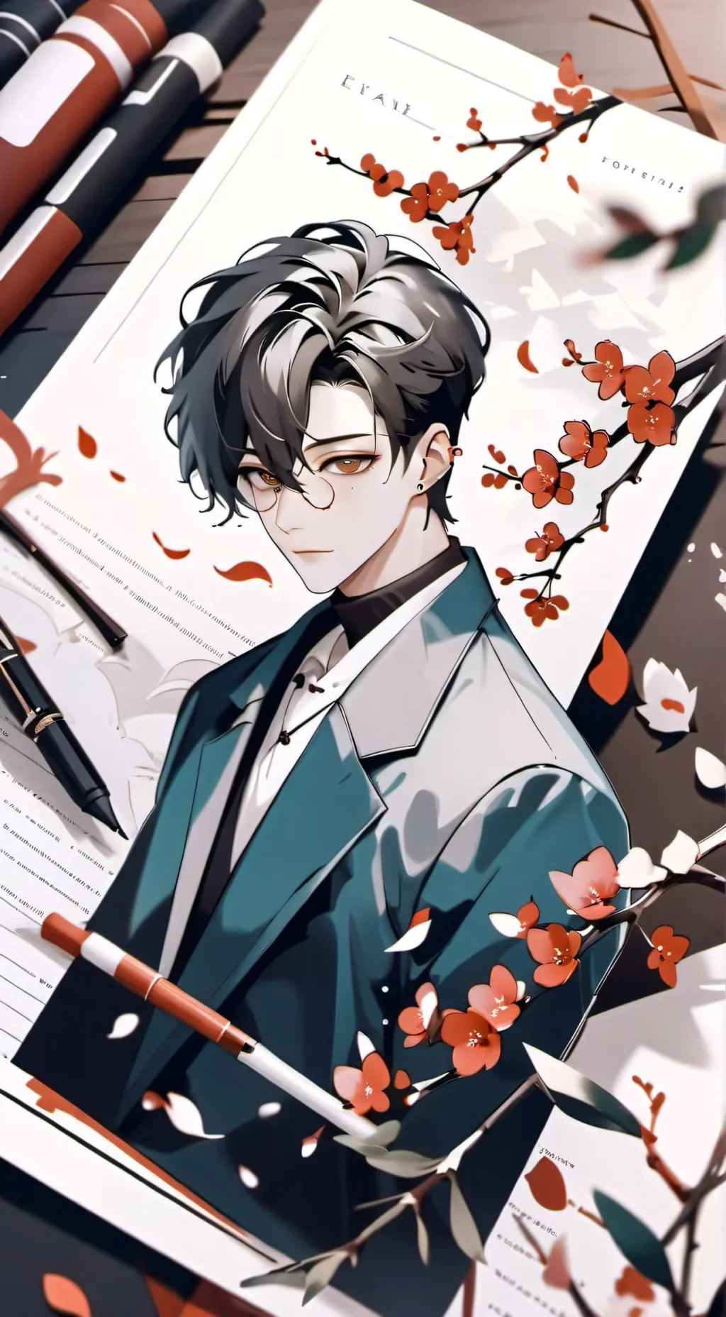 ai character: Max background