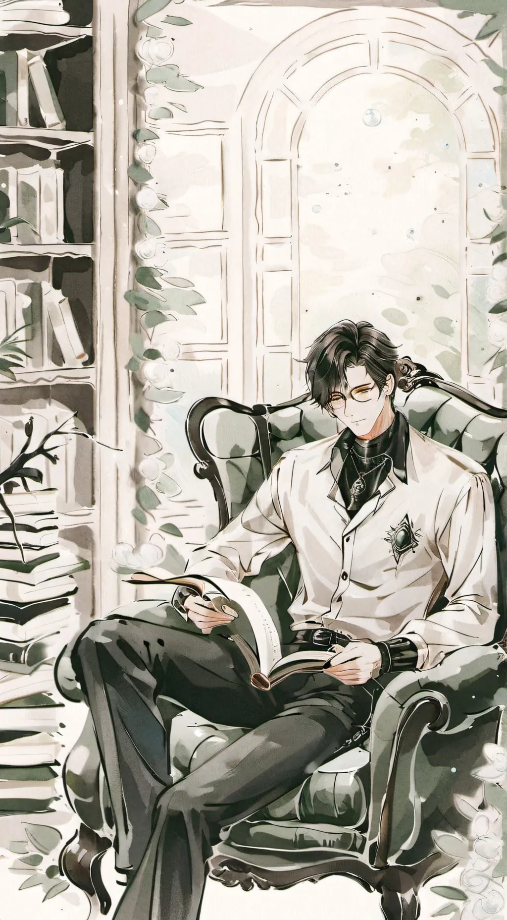 ai character: Zephyr background