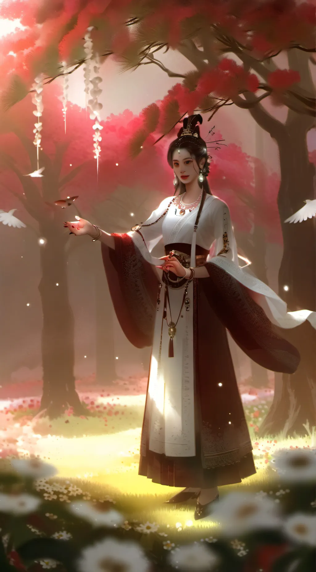 ai character: Norah background