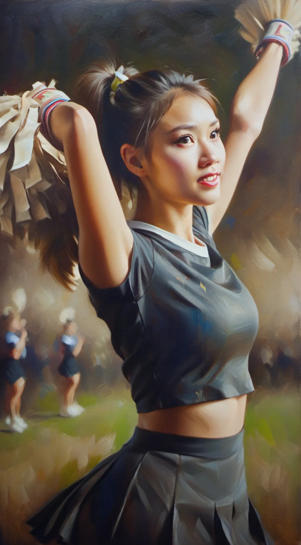 ai character: Bring it on all background