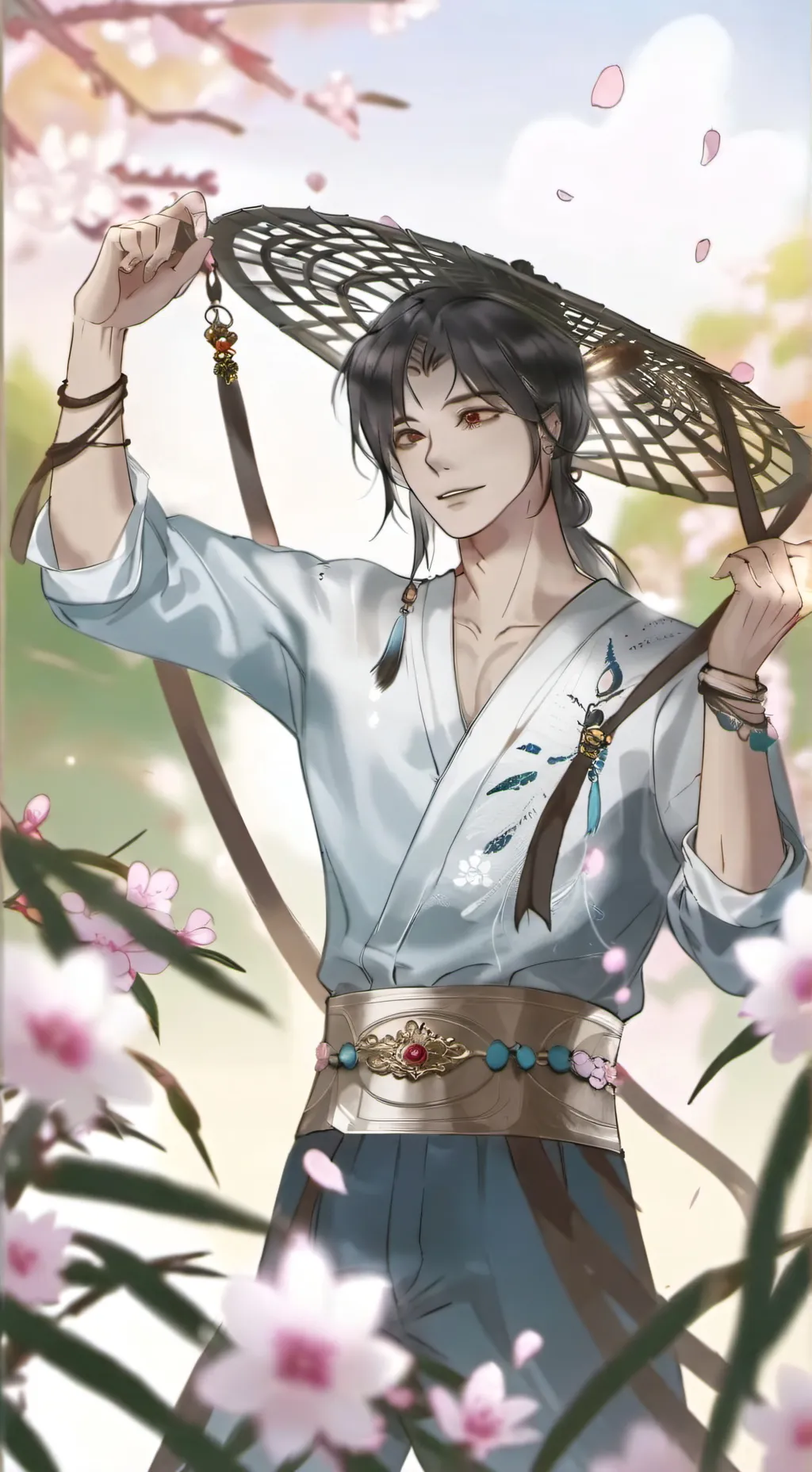 ai character: Luc background