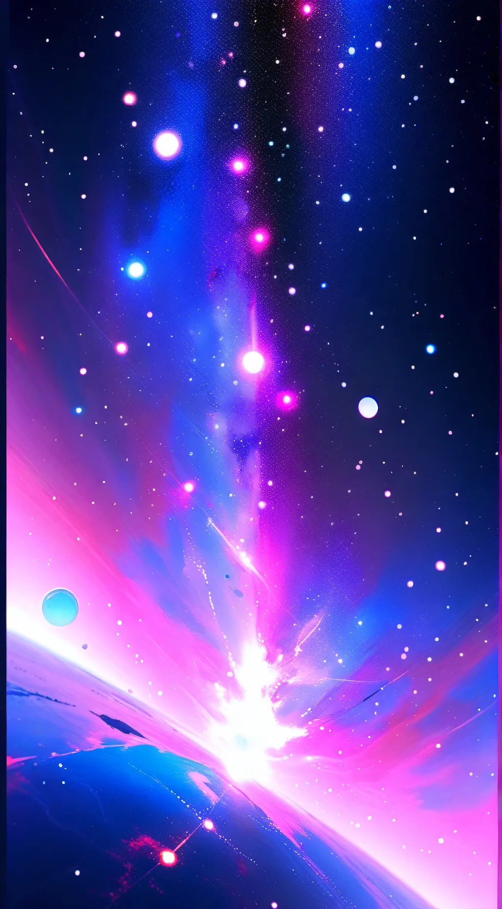 ai character: Circle dot meme background