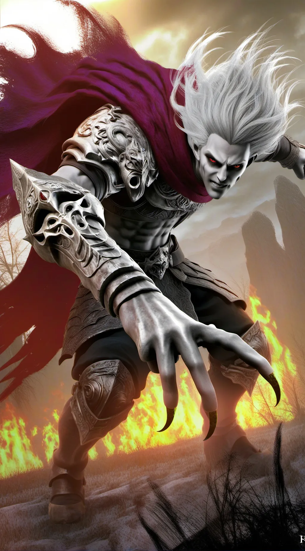 ai character: shodow background