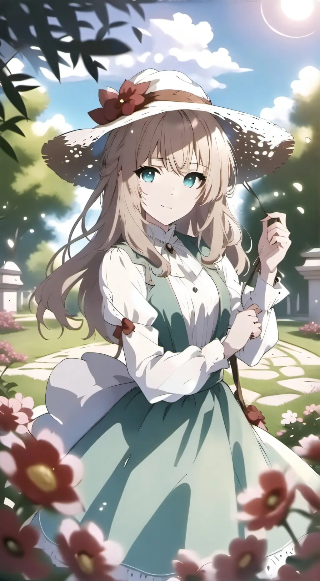 ai character: Юна background