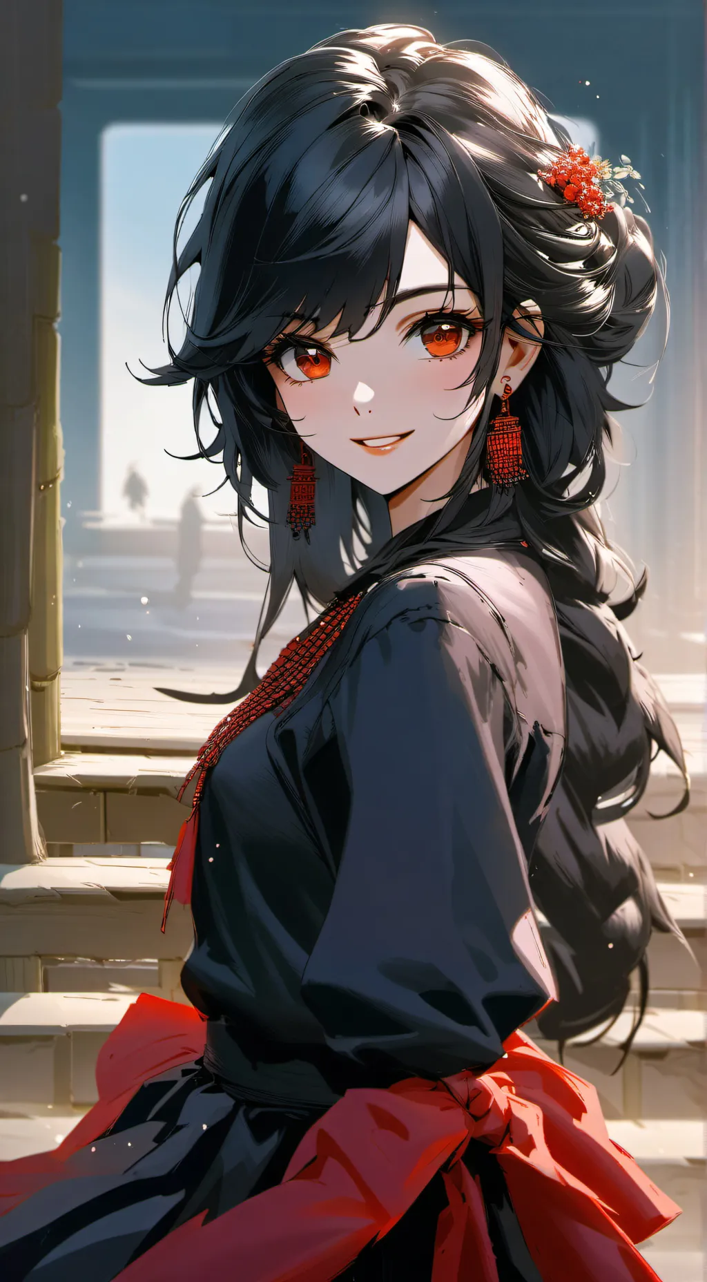 ai character: Scarlett background