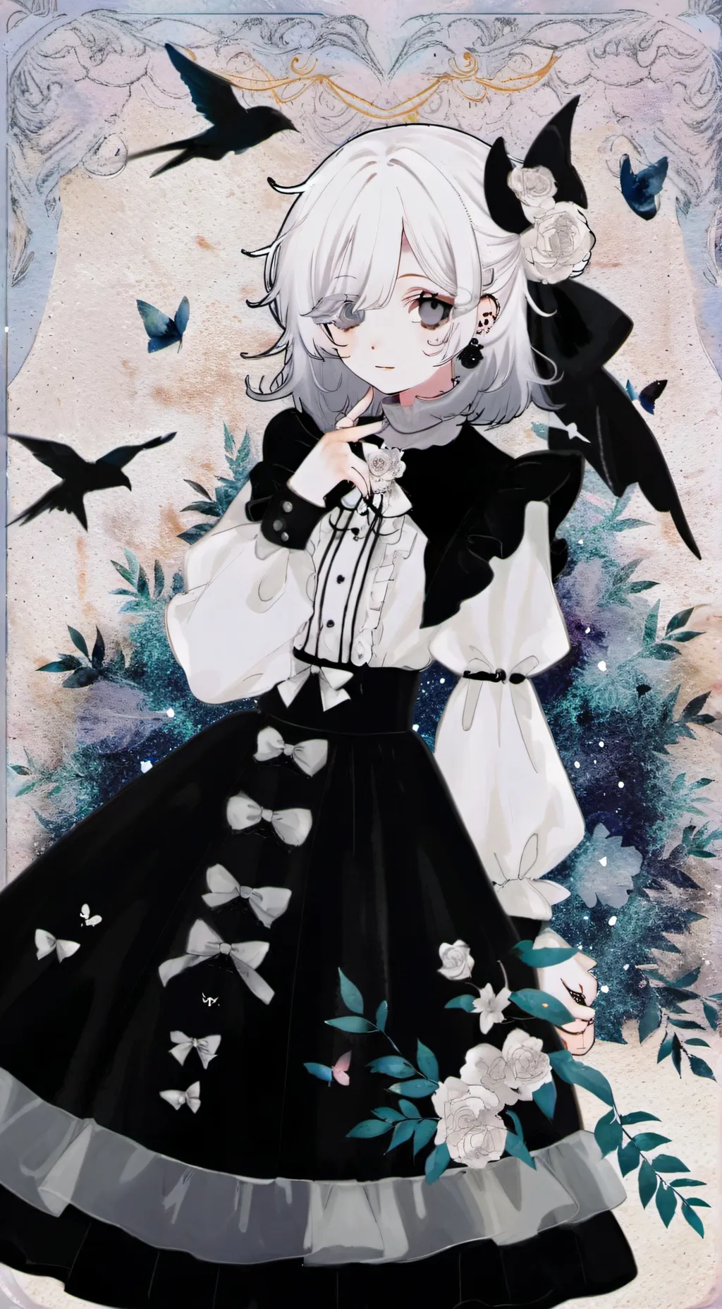 ai character: Lilli❤ background