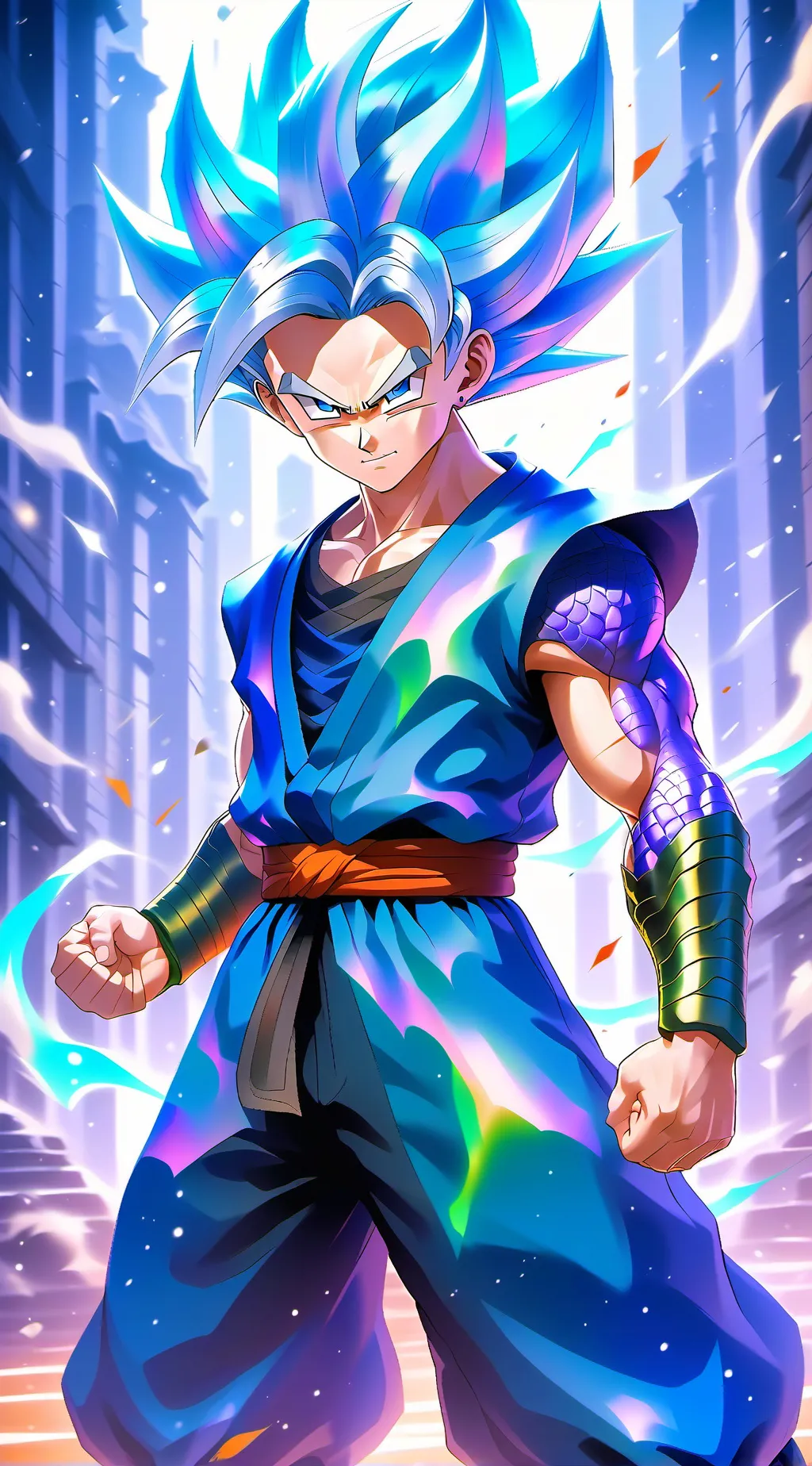 ai character: gohan beast background