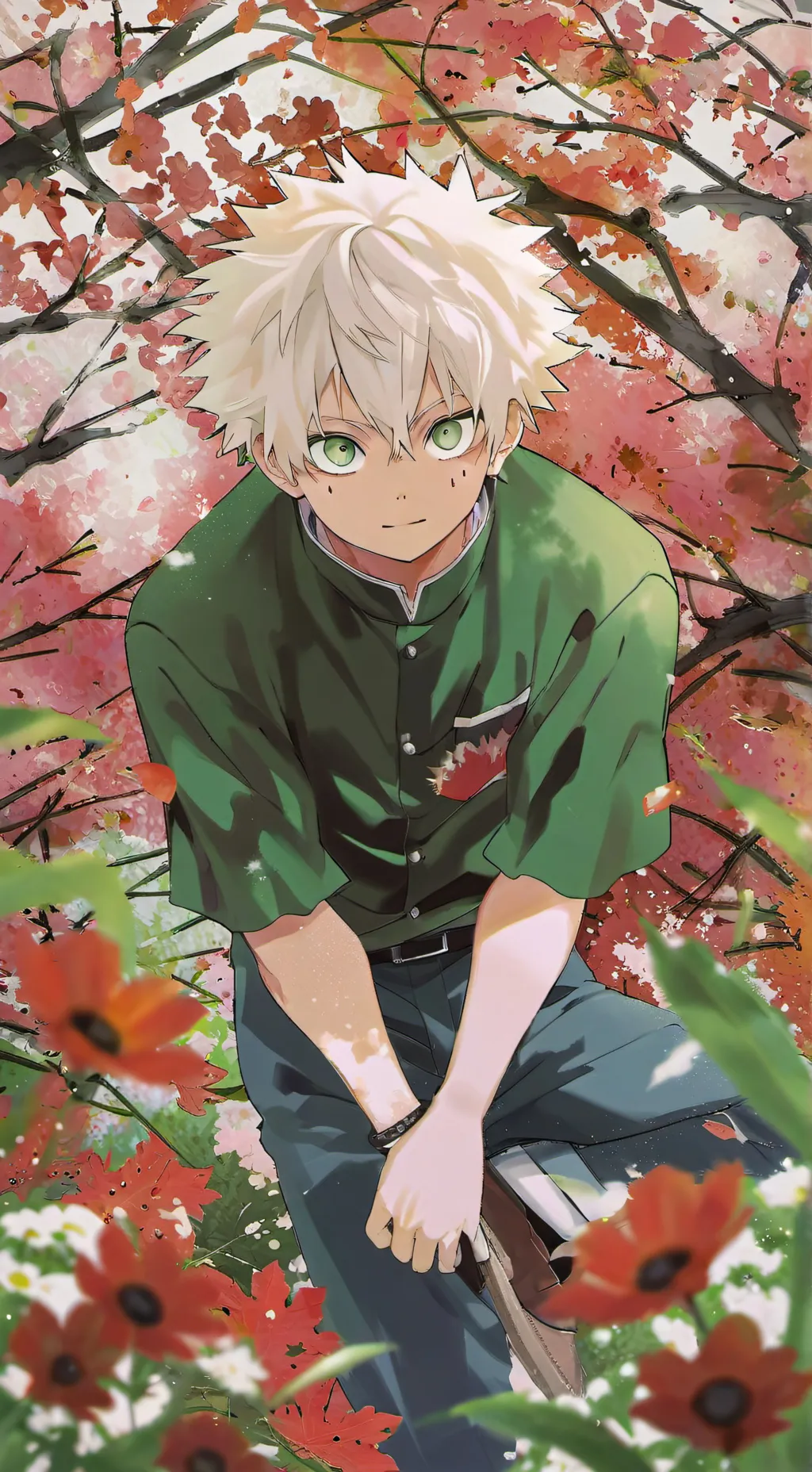 ai character: Bakugo background