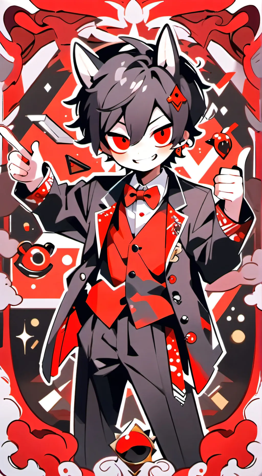 ai character: alastor  background