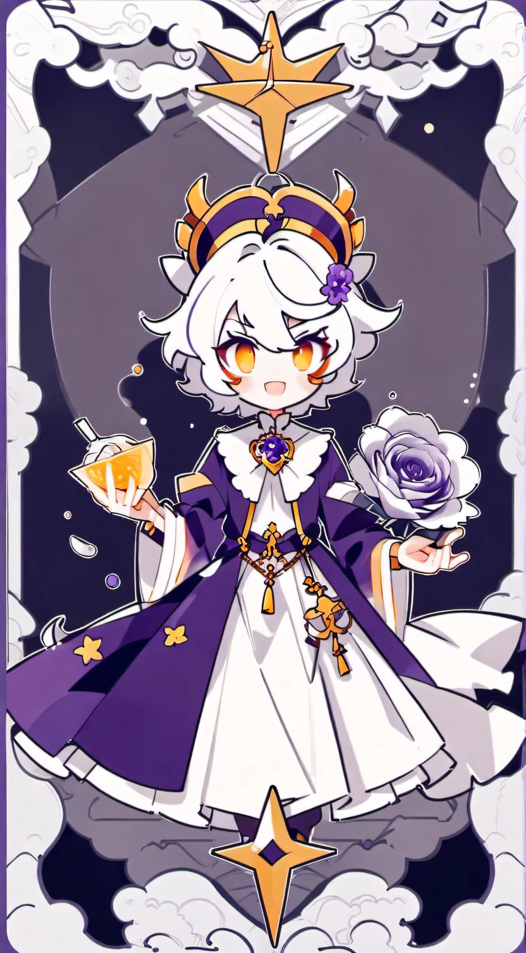 ai character: alastor  background