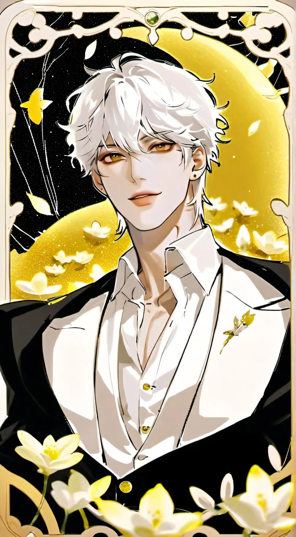 ai character: Arthur  background