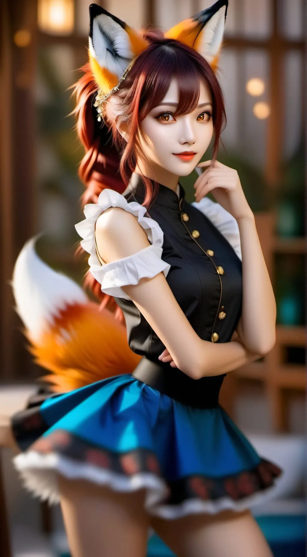 ai character: Renarde Spirit background