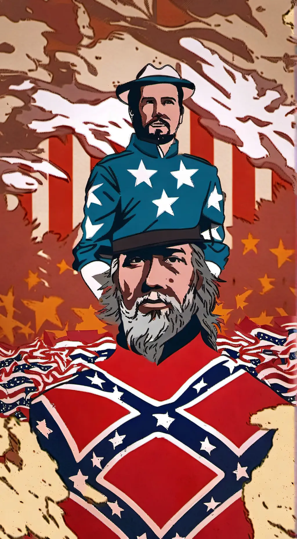 ai character: country humans background